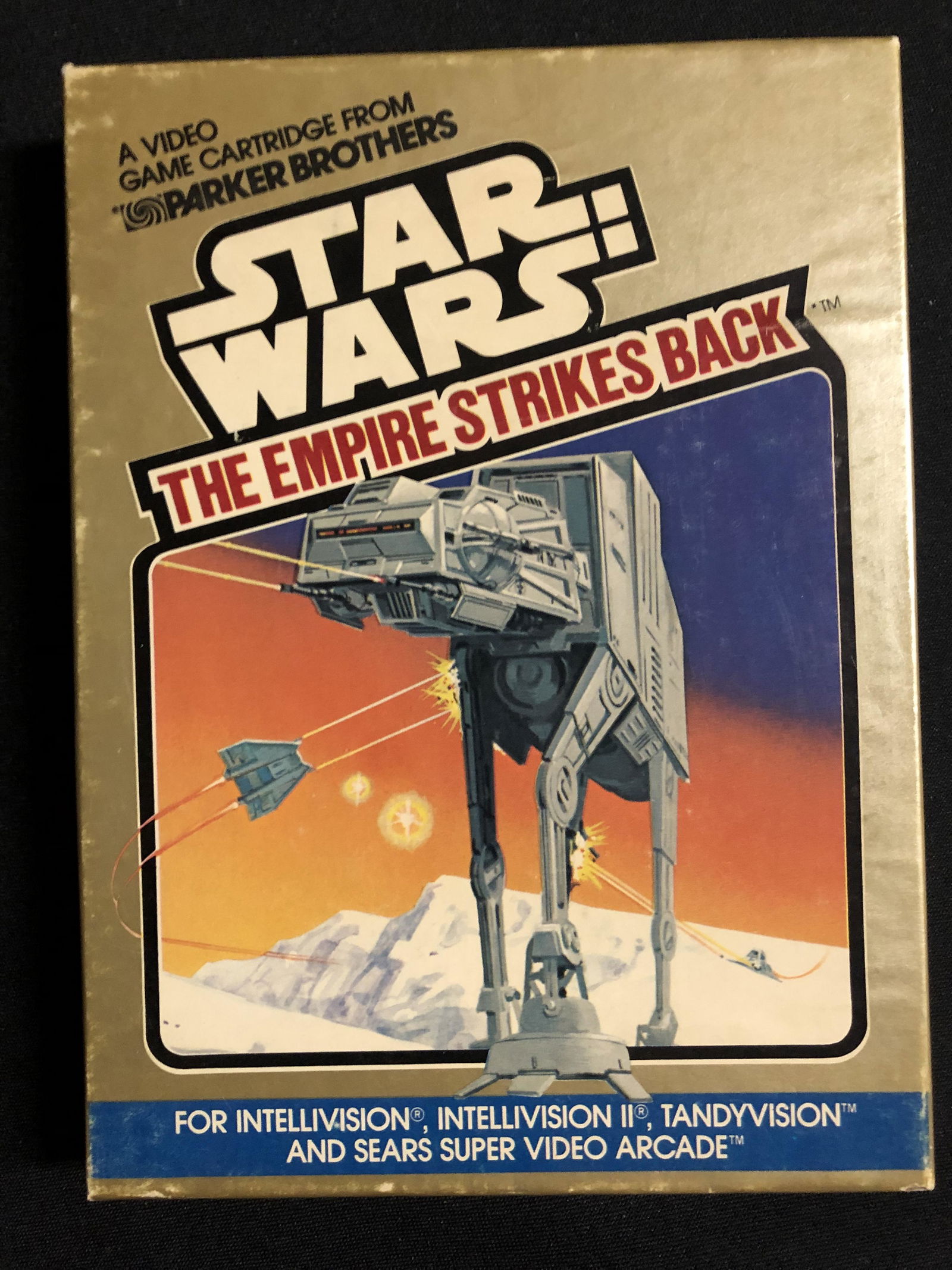 INTELLVISION STAR WARS: THE EMPIRE STRIKES BACK VIDEO GAME: INTELLVISION STAR WARS: THE EMPIRE STRIKES BACK VIDEO GAME