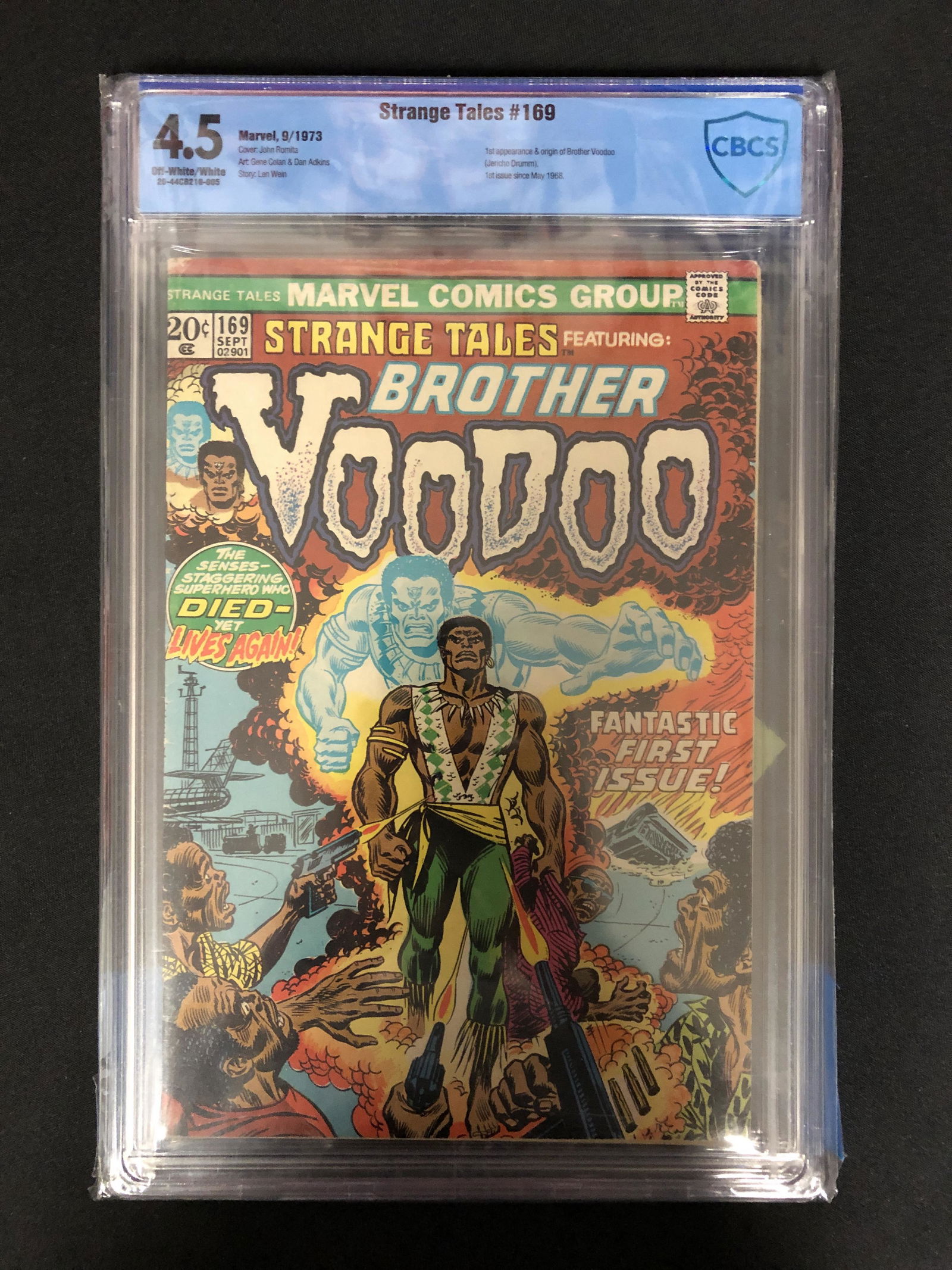 MARVEL COMICS STRANGE TALES NO.169 (1ST APP. BROTHER VOODOO) (1 of 1)
