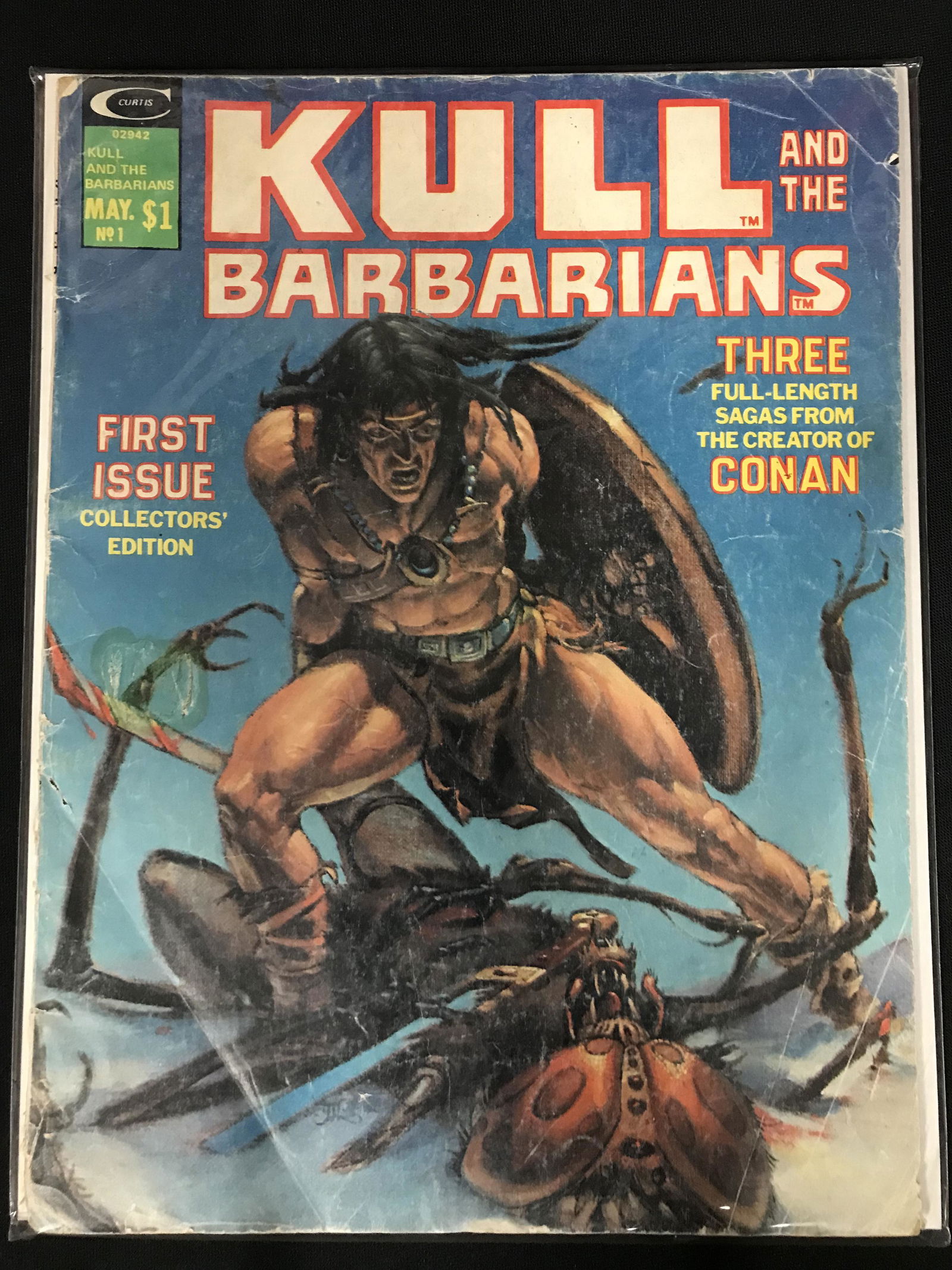 KULL AND THE BARBARIANS NO.1 (MARVEL COMICS) (1 of 1)