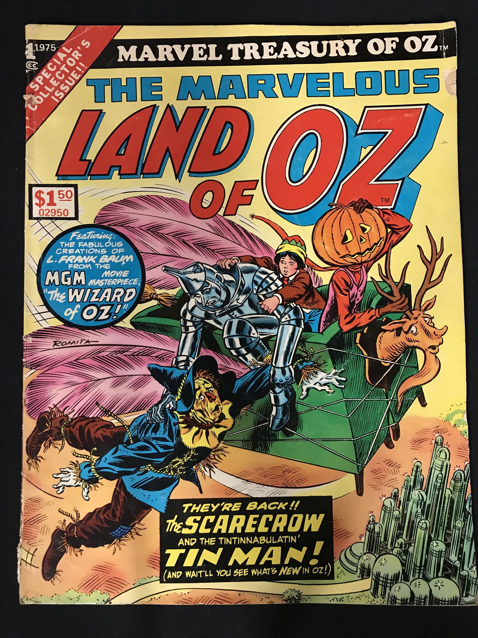 MARVEL COMICS TREASURY HE MARVELOUS LAND OF OZ (1 of 1)