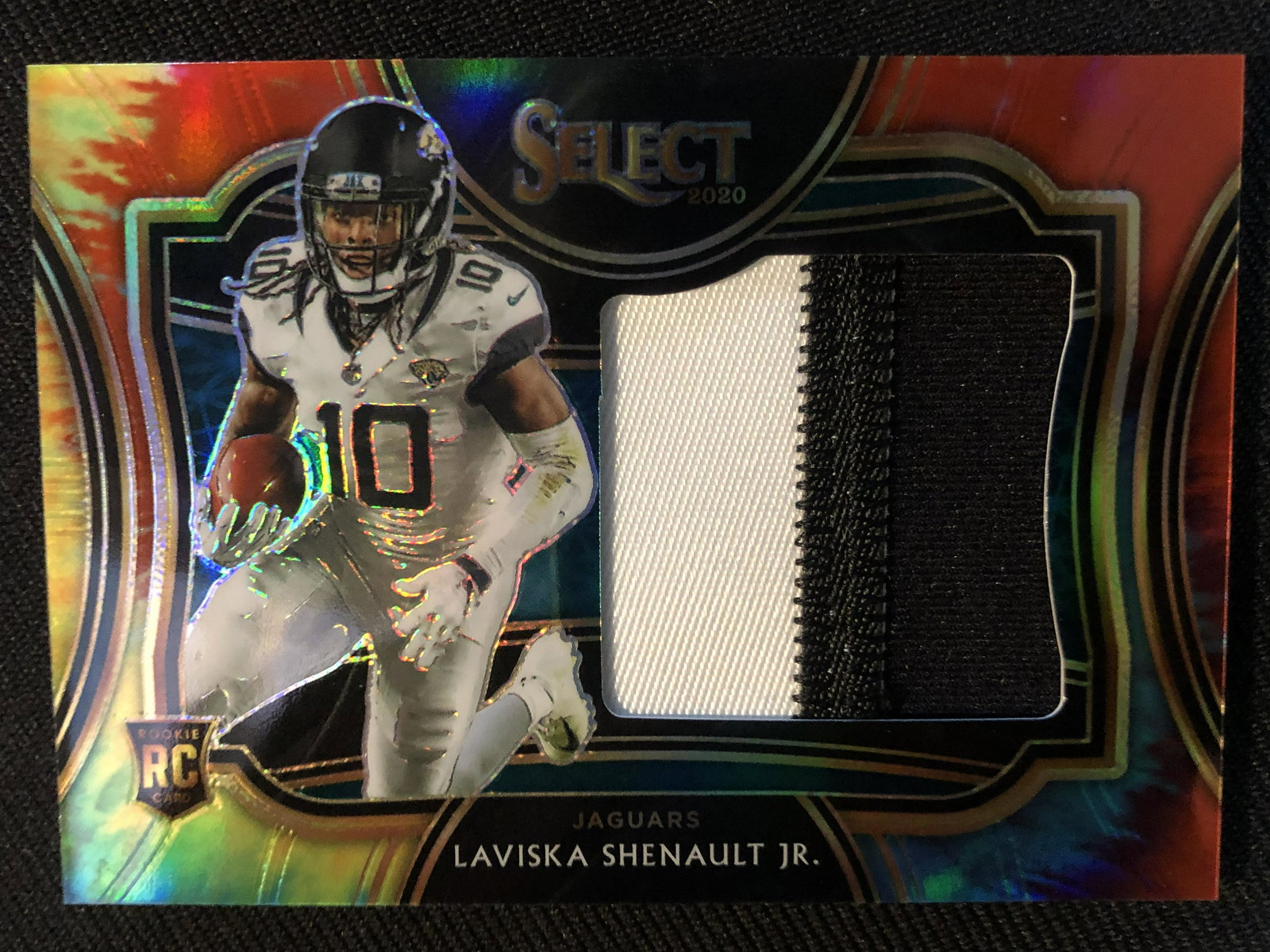 2020 PANINI SELECT RAINBOW SPLASH ROOKIE PATCH LAVISKA SHENAULT JR. 25/25 (1 of 3)