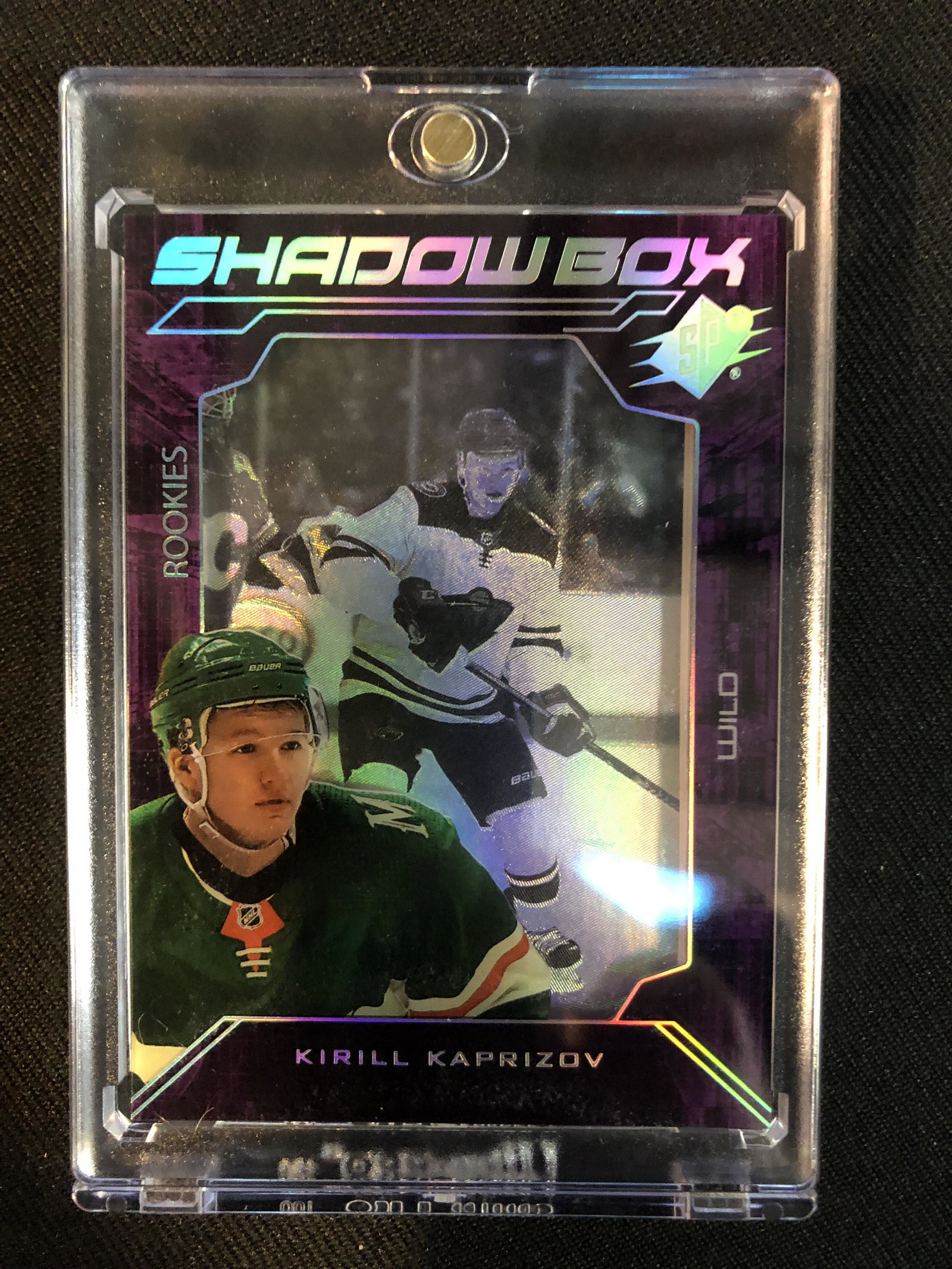 2021 UPPER DECK SPX SHADOW BOX ROOKIES KIRILL KAPRIZOV: 2021 UPPER DECK SPX SHADOW BOX ROOKIES KIRILL KAPRIZOV