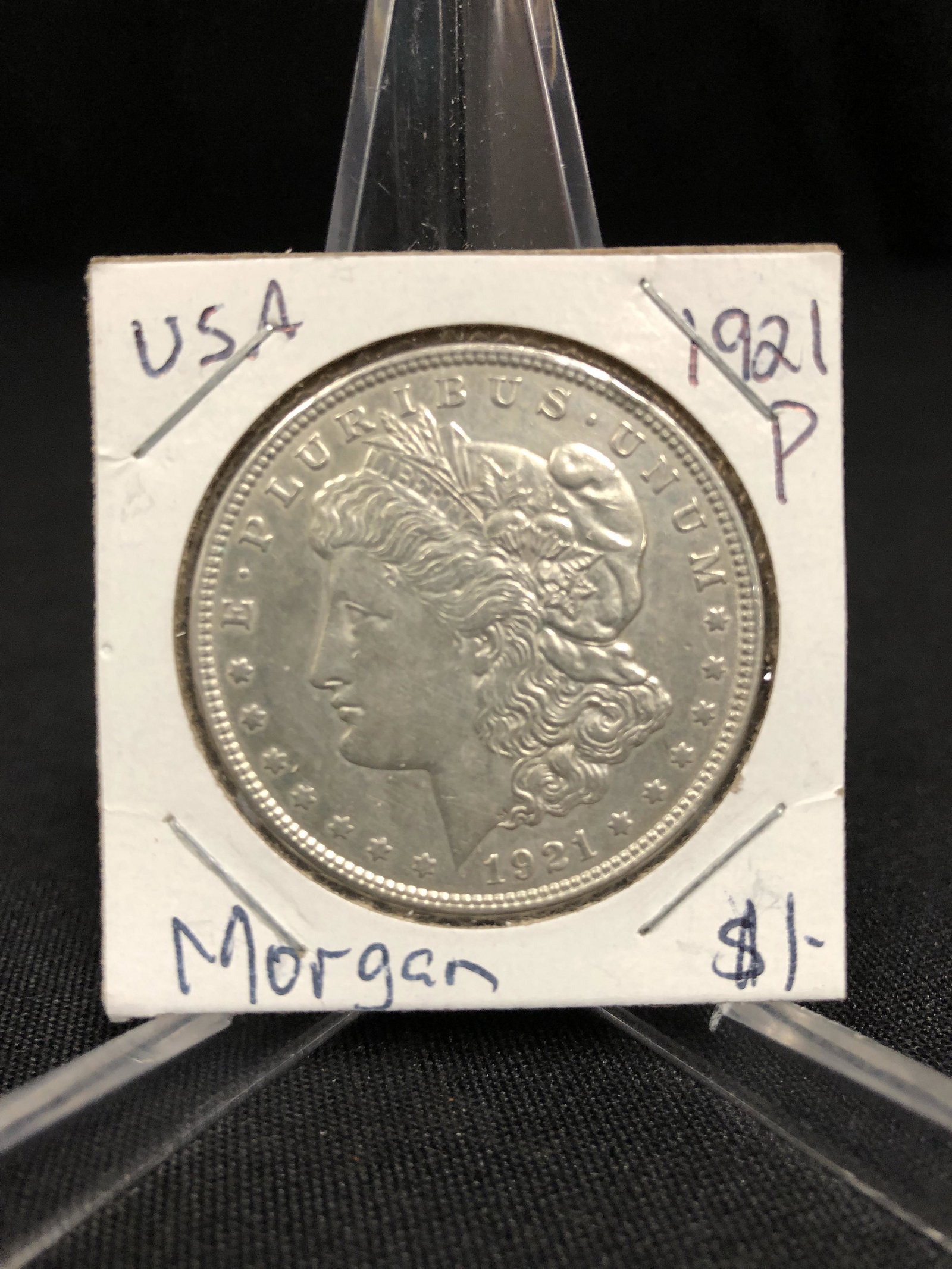 1921 P MORGAN SILVER DOLLAR  .900 SILVER (1 of 1)