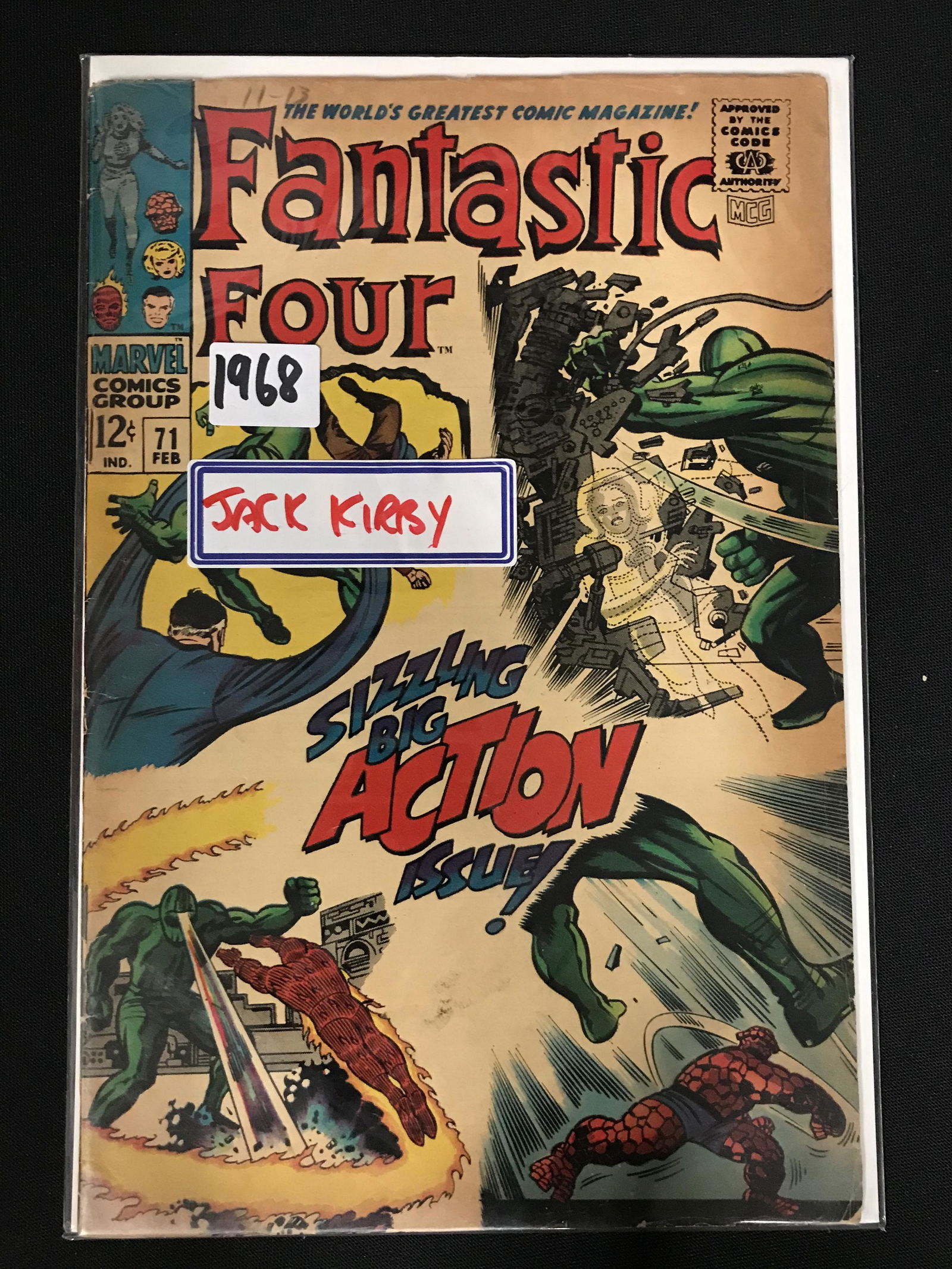 FANTASTIC FOUR #71 MARVEL COMICS (1 of 1)