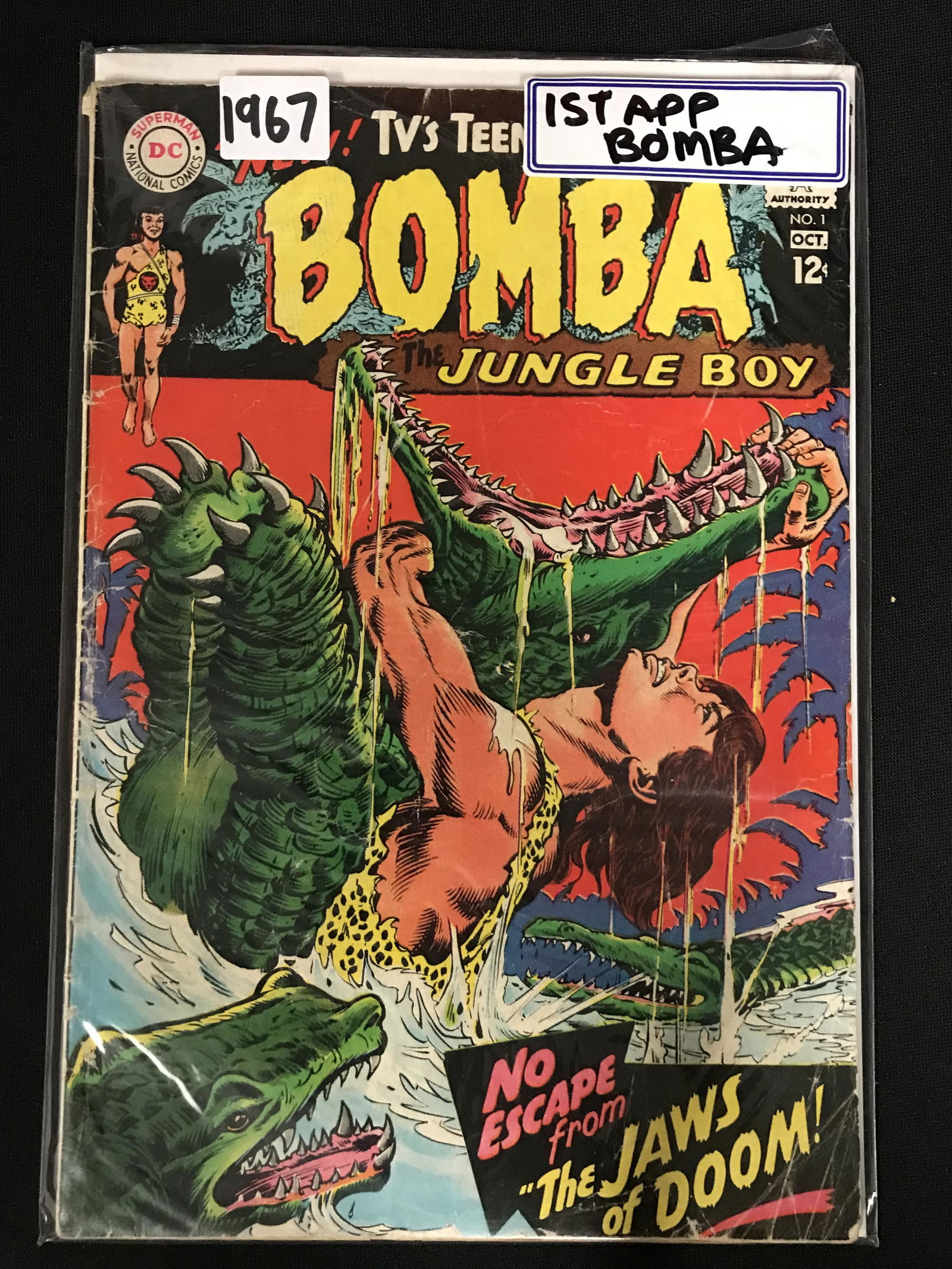 BOMBA JUNGLE BOY #1  DC COMICS (1 of 1)