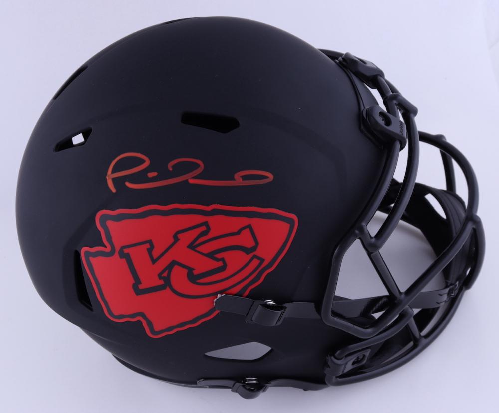 PATRICK MAHOMES SIGNED KC CHIEFS FULL-SIZE ECLIPSE ALT SPEED HELMET (BECKETT COA) (1 of 4)