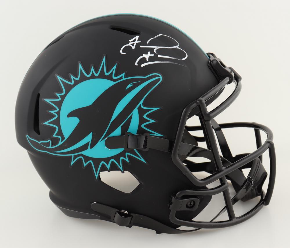 TUA TAGOVAILOA SIGNED MATTED ELCIPSE SPEED HELMET (BECKETT COA) (1 of 4)