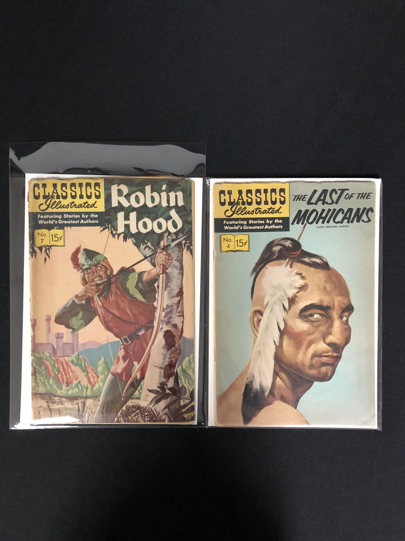 CLASSICS ILLUSTRATED COMICS #4 AND #7 (1 of 1)