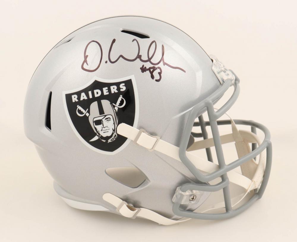 DARREN WALLER SIGNED LAS VEGAS RAIDERS FULL-SIZE SPEED HELMET (JSA COA) (1 of 4)