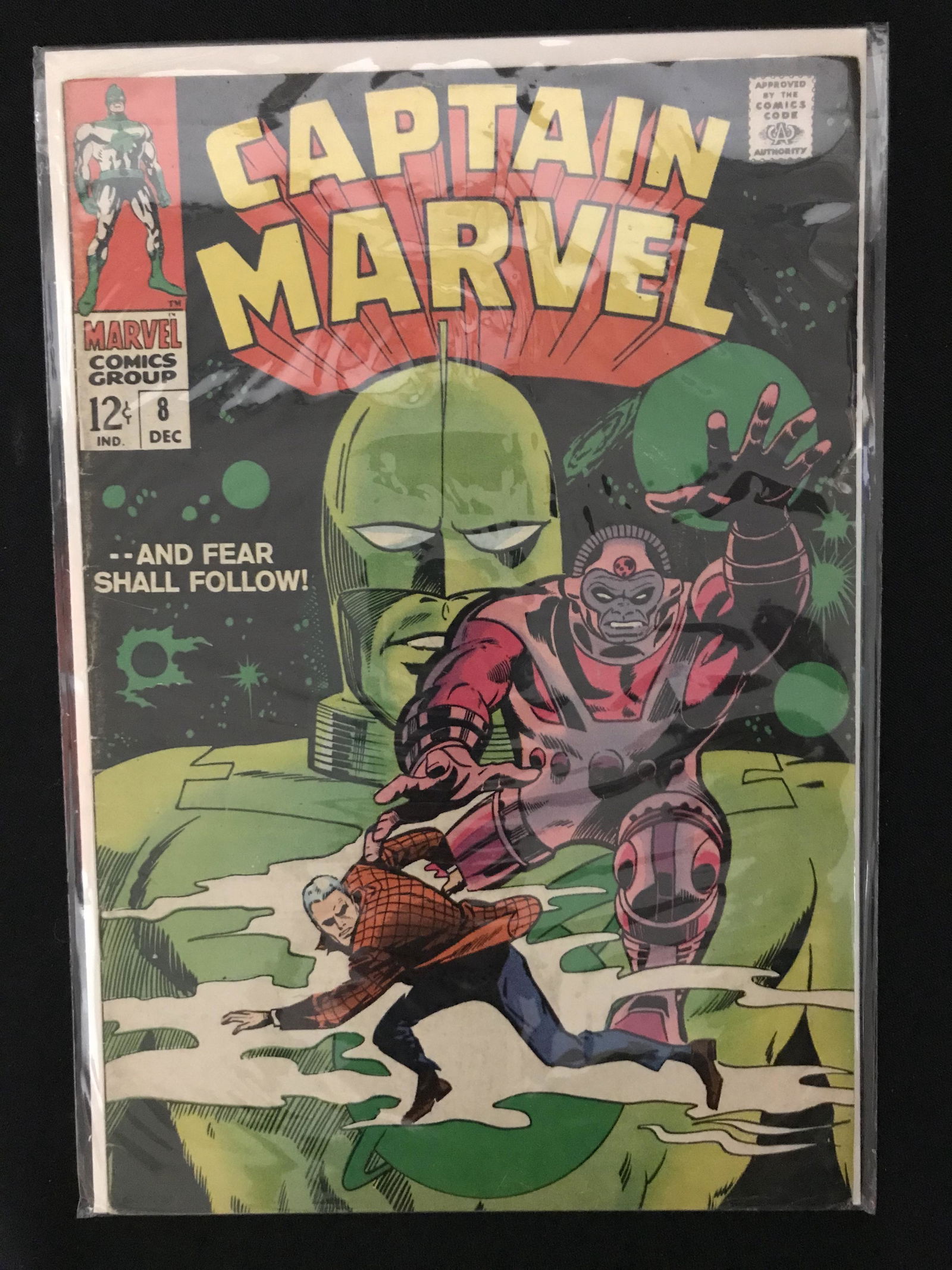 CAPTAIN MARVEL NO.8 (MARVEL COMICS) (1 of 1)