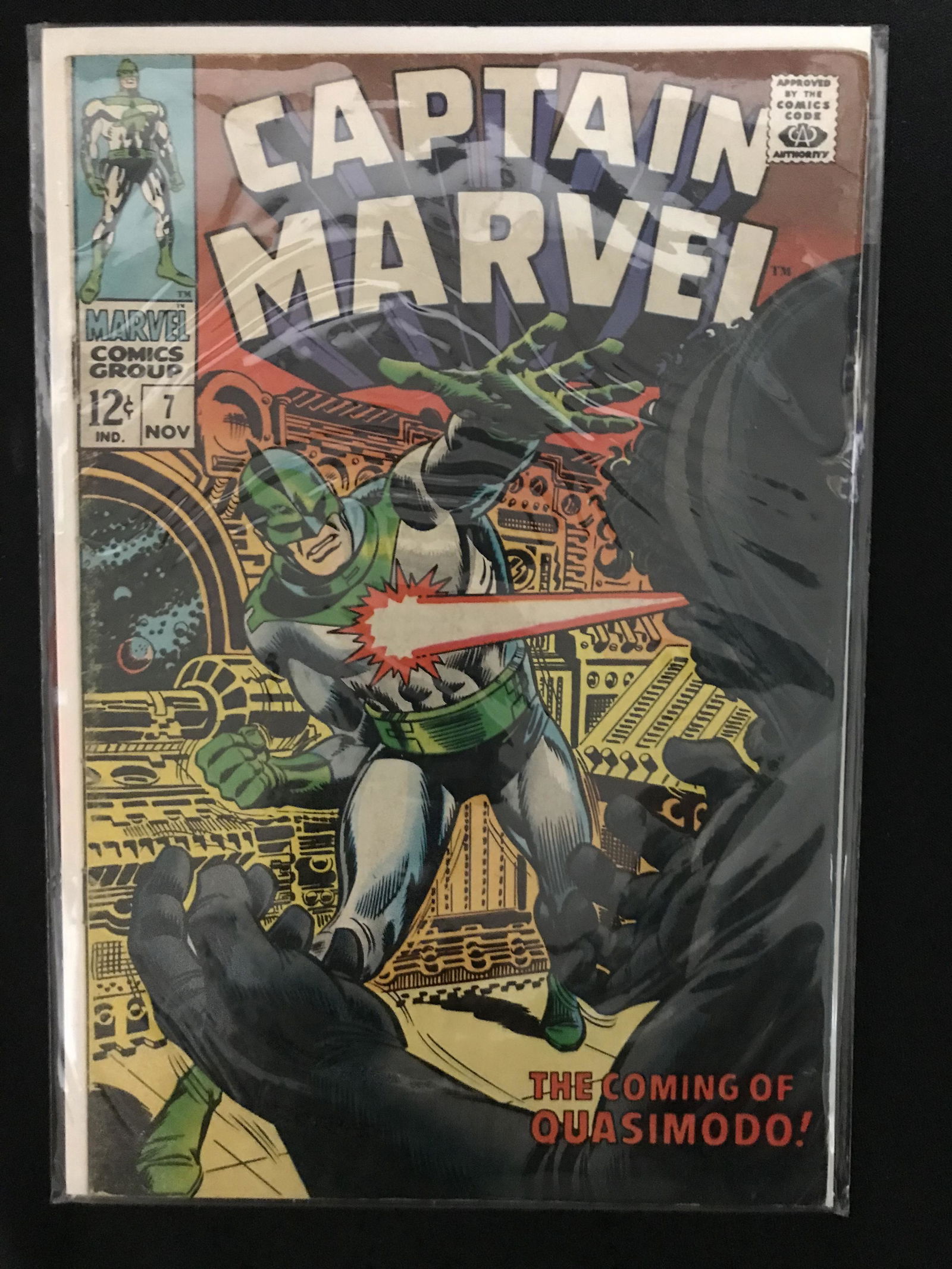 CAPTAIN MARVEL NO.7 (MARVEL COMICS) (1 of 1)