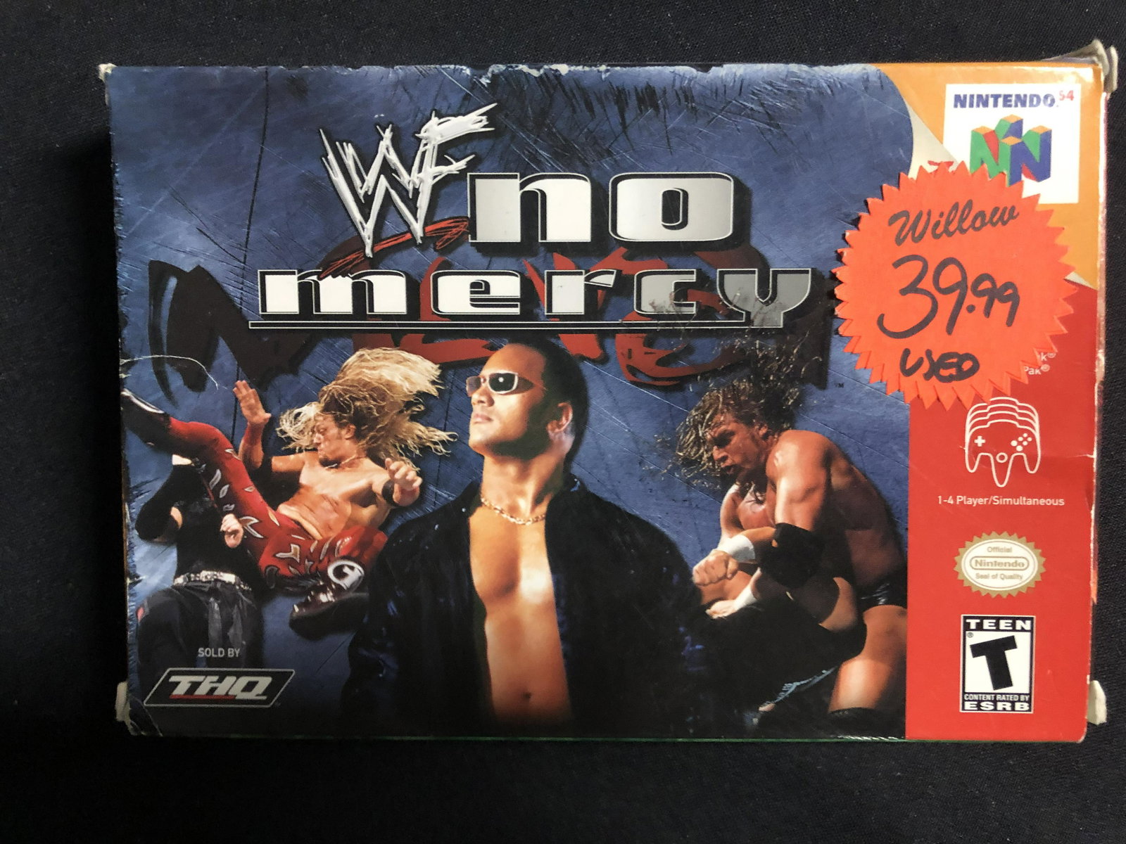 NINTENDO 64 WWF NO MERCY VIDEO GAME: NINTENDO 64 WWF NO MERCY VIDEO GAME