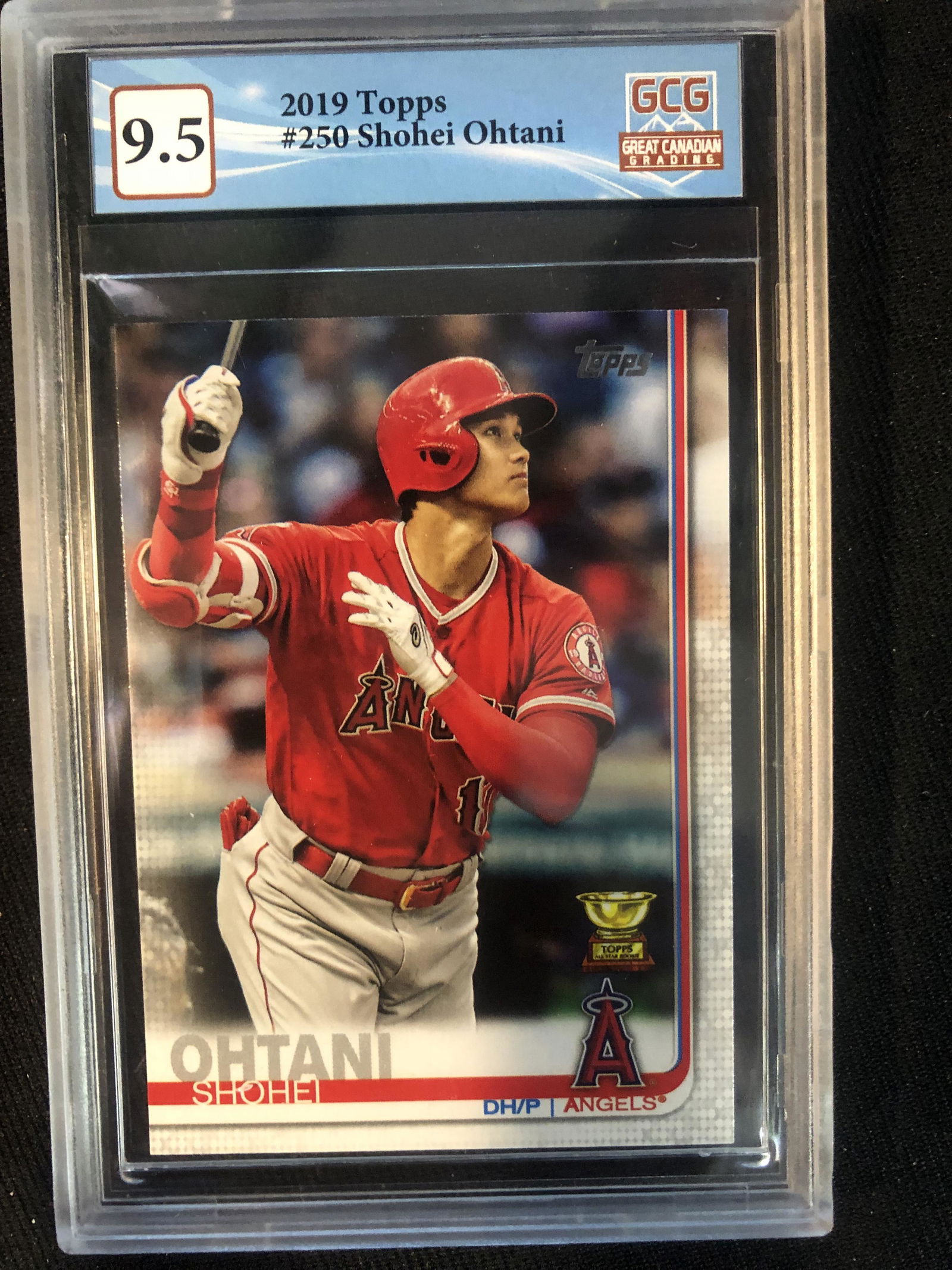 2019 TOPPS NO.250 SHOHEI OHTANI (GCG 9.5) (1 of 1)