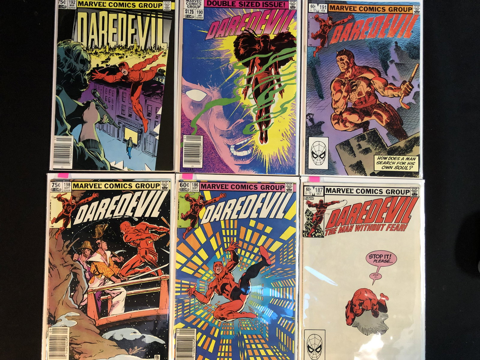 ASSORTED DAREDEVIL COMIC BOOK LOT (MARVEL COMICS) (1 of 1)