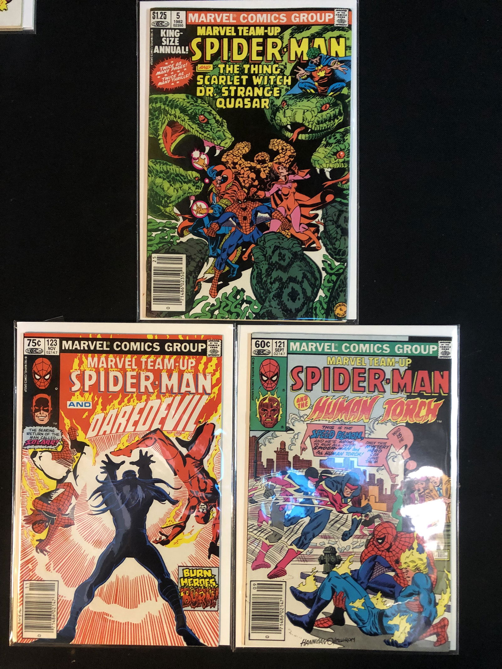 MARVEL TEAM-UP COMIC BOOK LOT (MARVEL COMICS) (1 of 1)