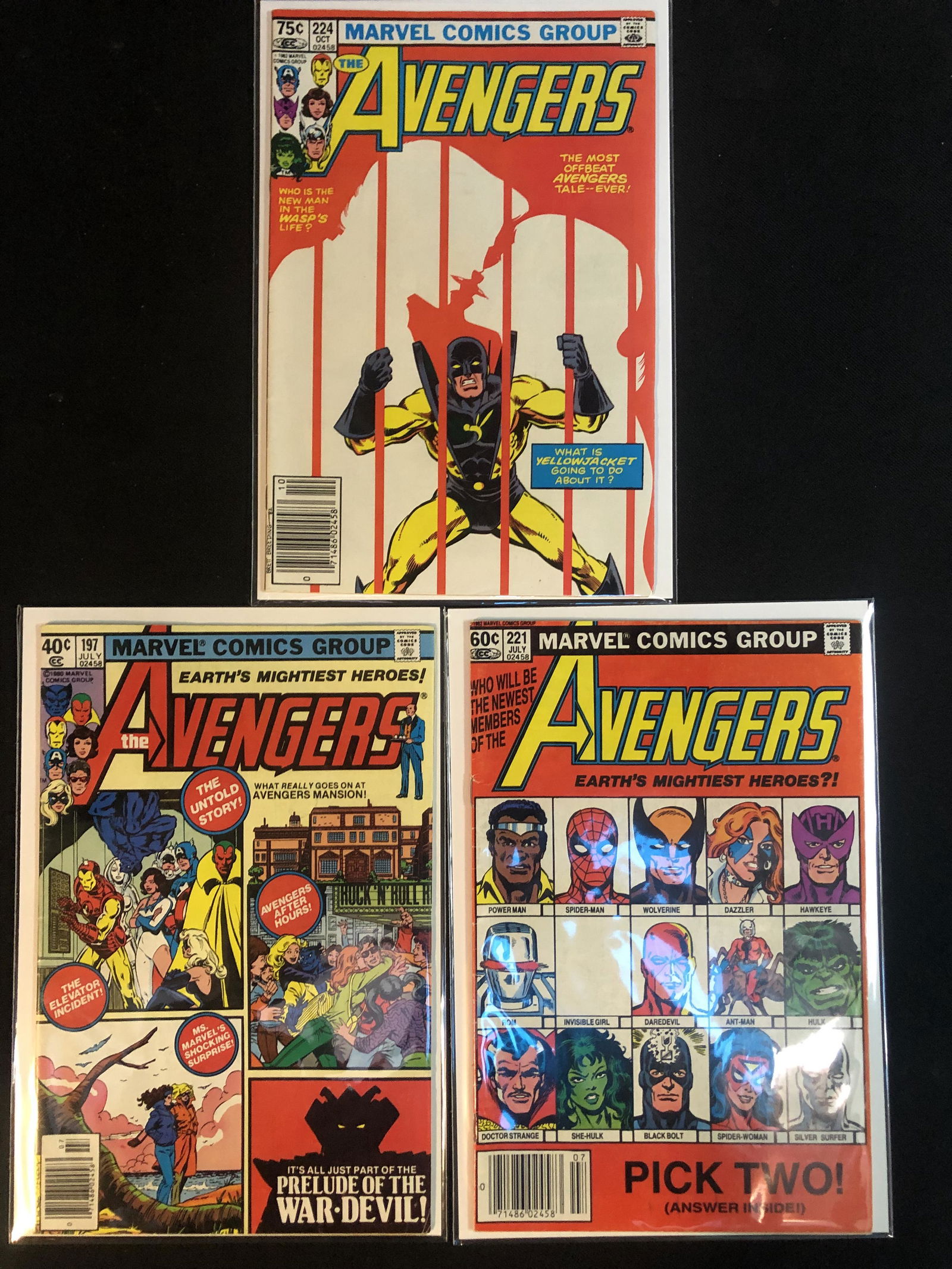 THE AVENGERS COMIC BOOK LOT (MARVEL COMICS) (1 of 1)