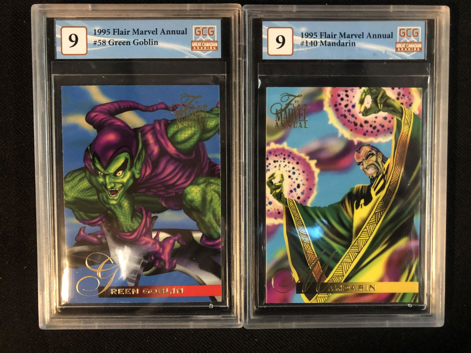 GCG HIGH GRADE 1995 FLAIR MARVEL ANNUAL CARD LOT (1 of 1)