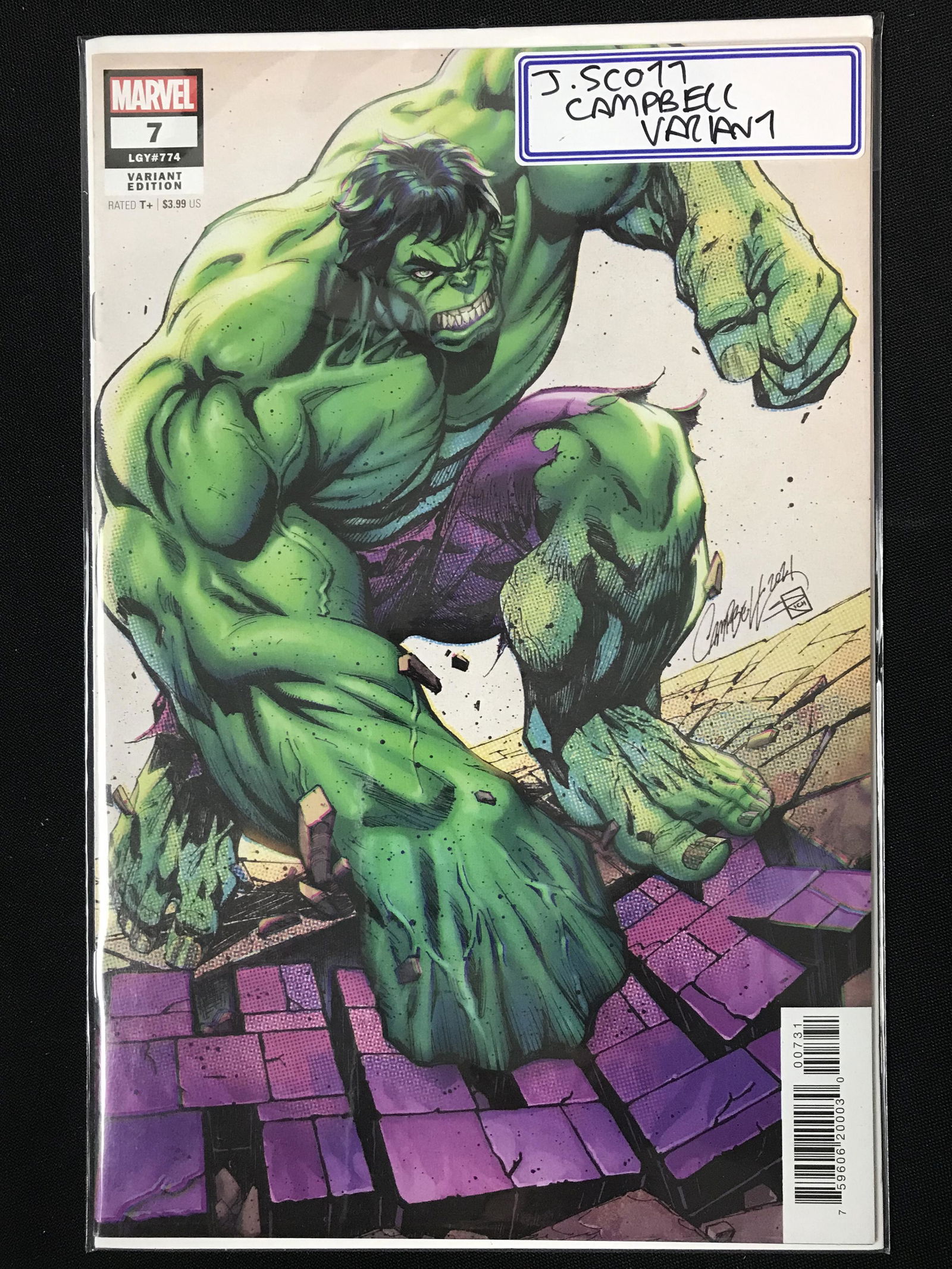 HULK NO.7 (MARVEL COMICS) (1 of 1)