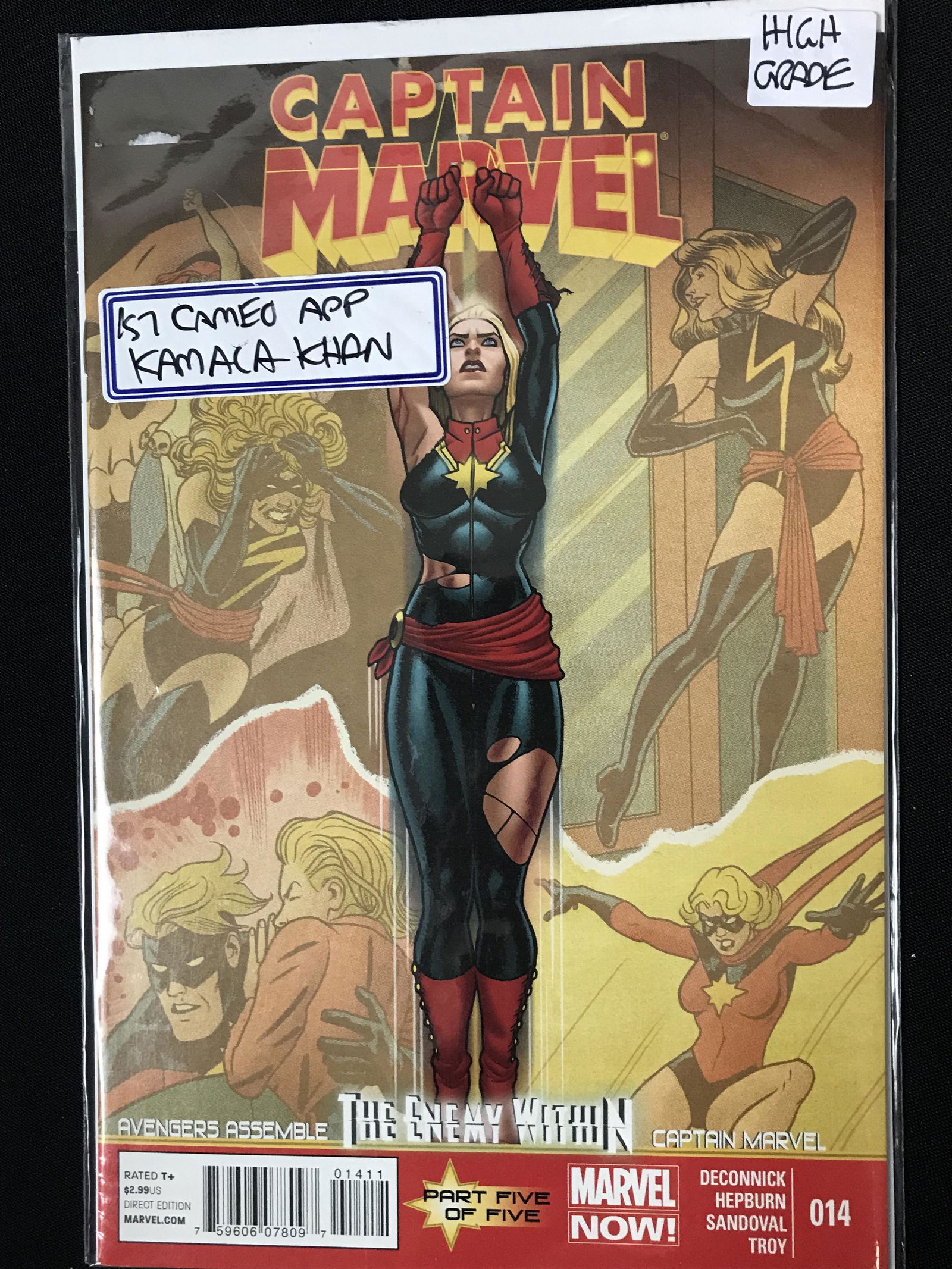 CAPTAIN MARVEL NO.14 (MARVEL COMICS) (1 of 1)