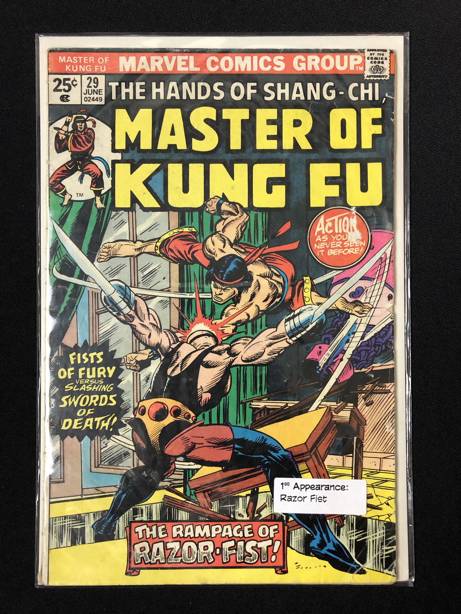 MASTER OF KUNG FU NO.29 (MARVEL COMICS) (1 of 1)