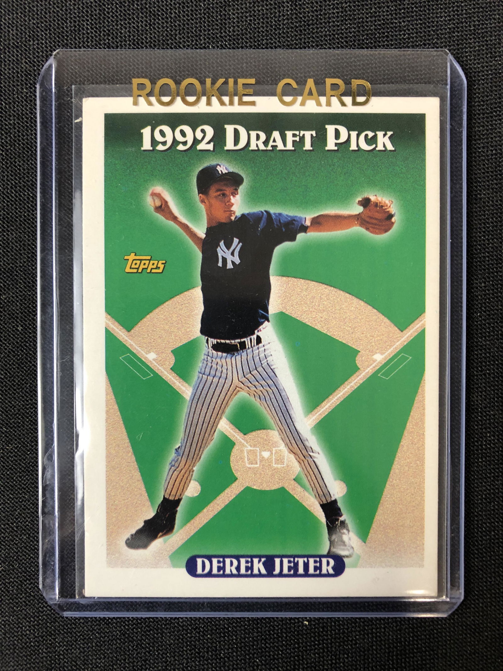 1993 TOPPS NO.98 DEREK JETER 1992 DRAFT PICK (1 of 2)
