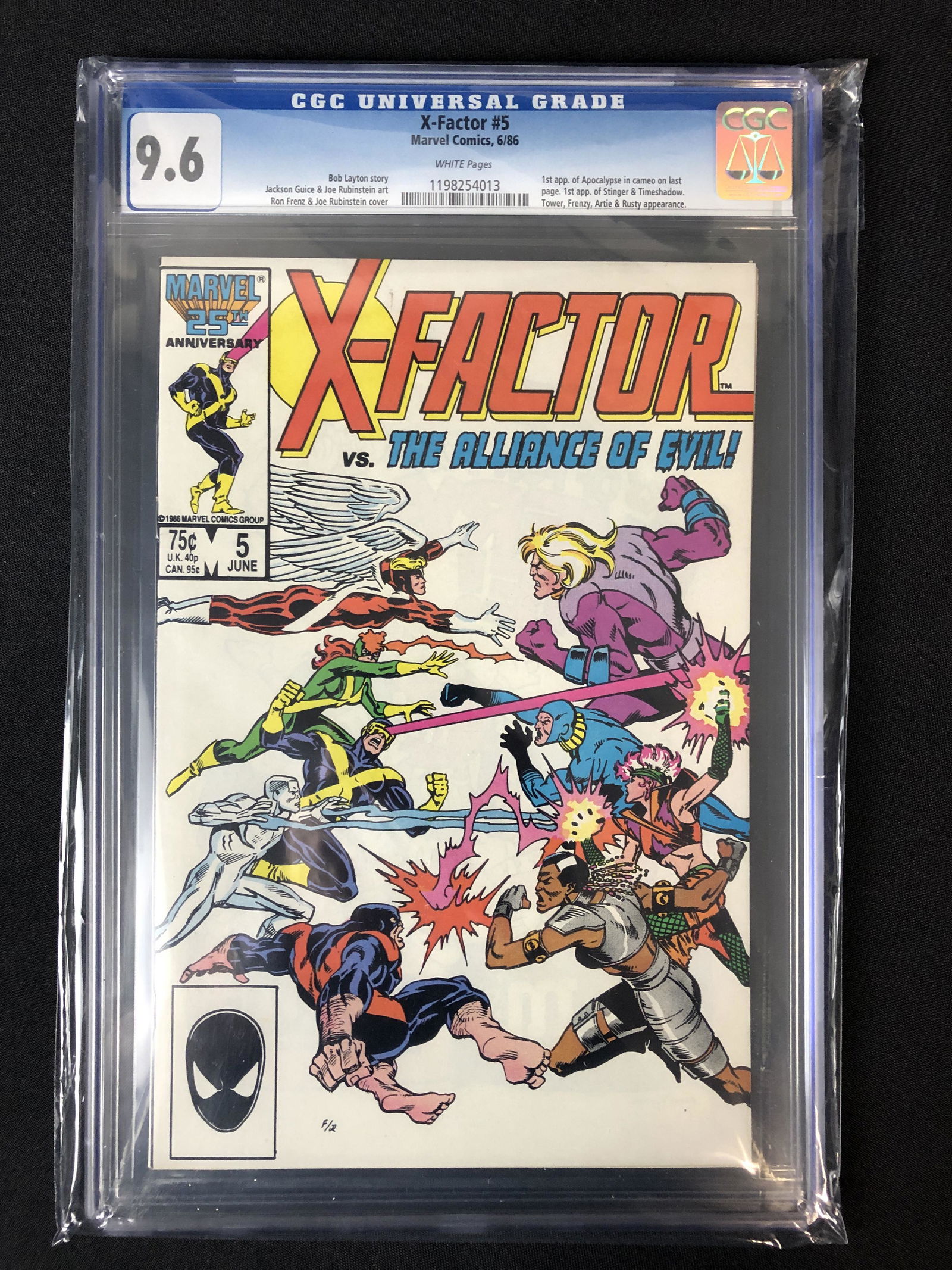 X-FACTOR #5 MARVEL COMICS CGC 9.6 (1 of 1)