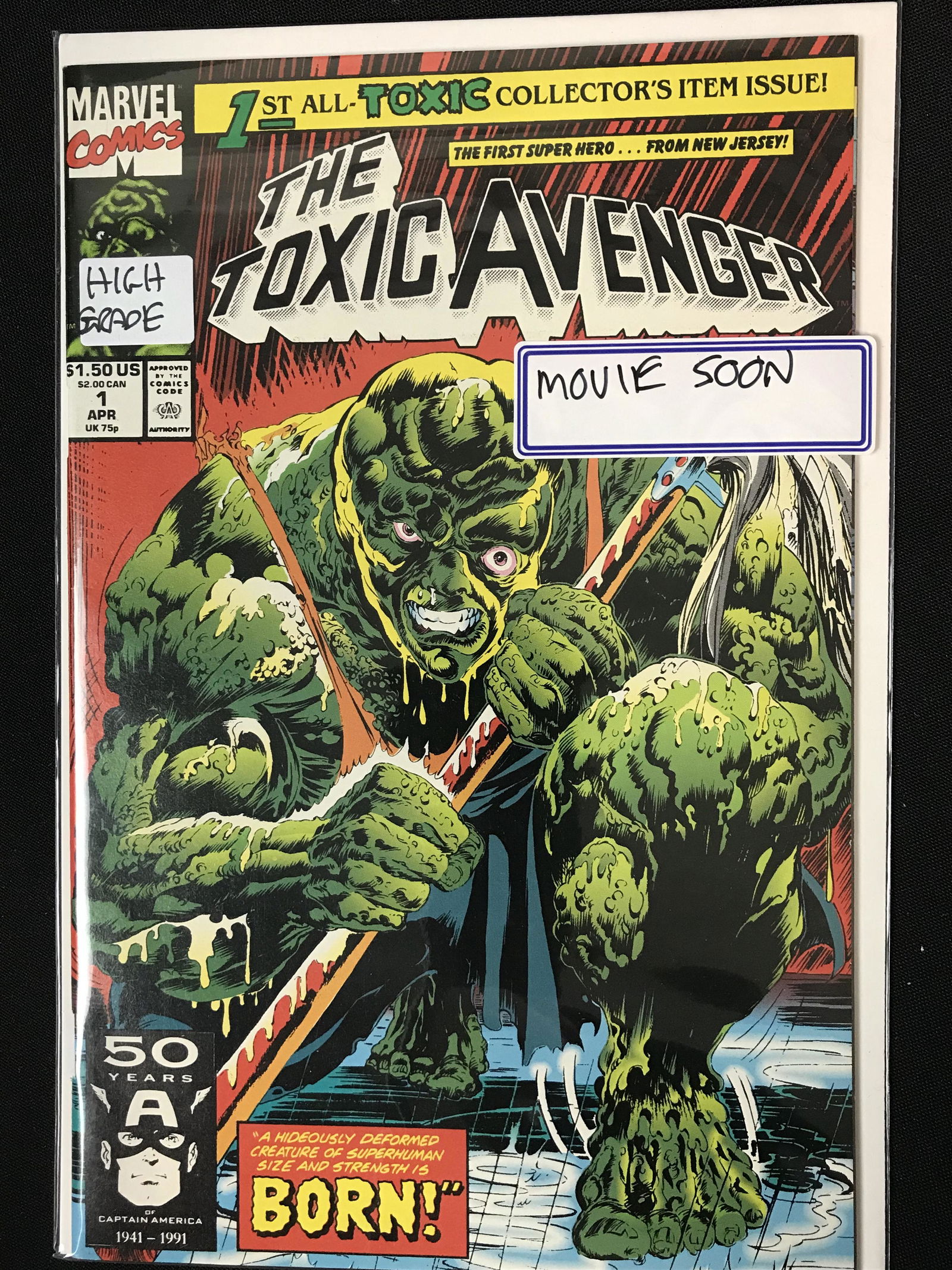 THE TOXIC AVENGER NO.1 (MARVEL COMICS) (1 of 1)