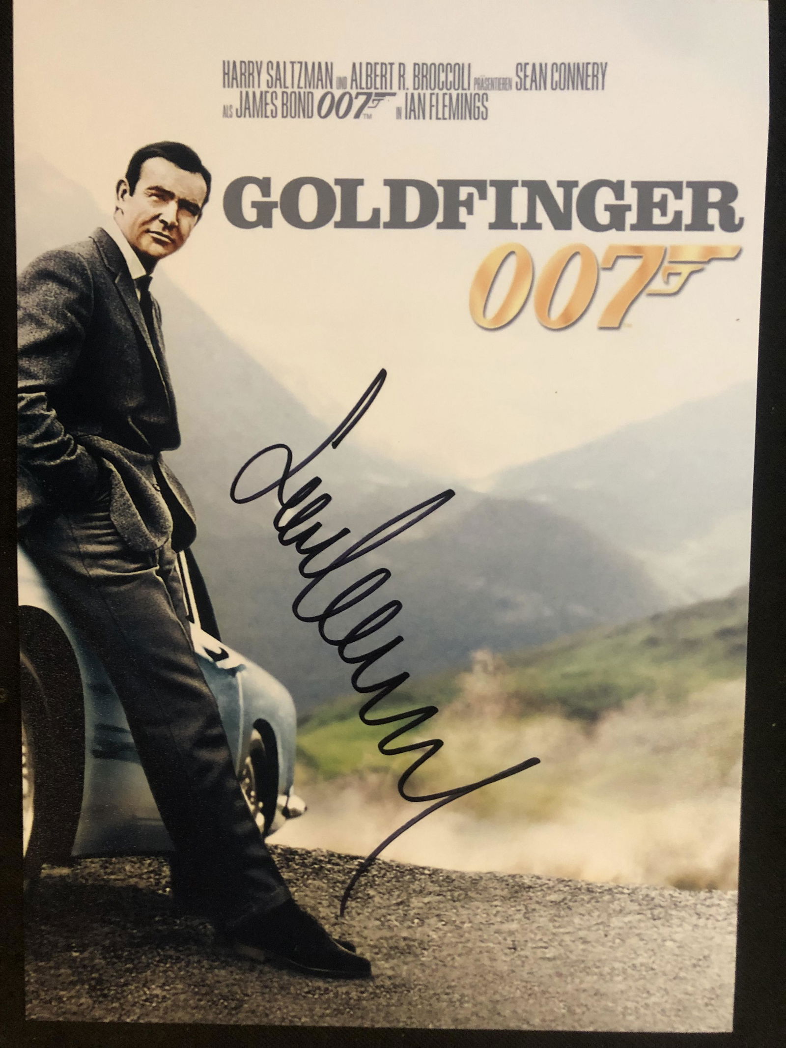 SEAN CONNERY SIGNED 8X10 PHOTO (RA COA) (1 of 2)