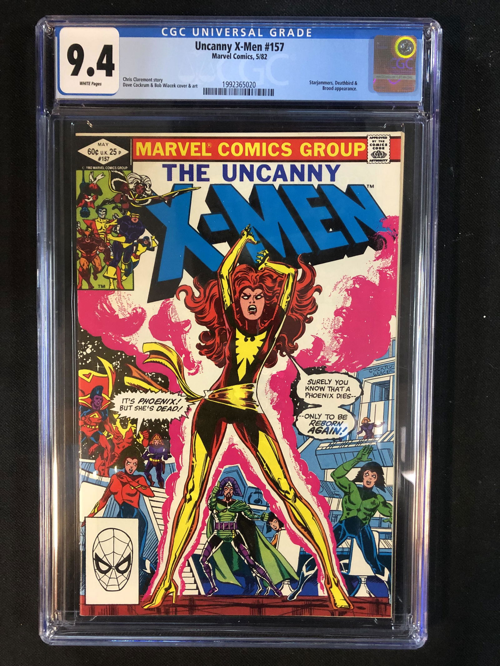 THE UNCANNY X-MEN NO.157 CGC 9.4 (MARVEL COMICS) (1 of 1)
