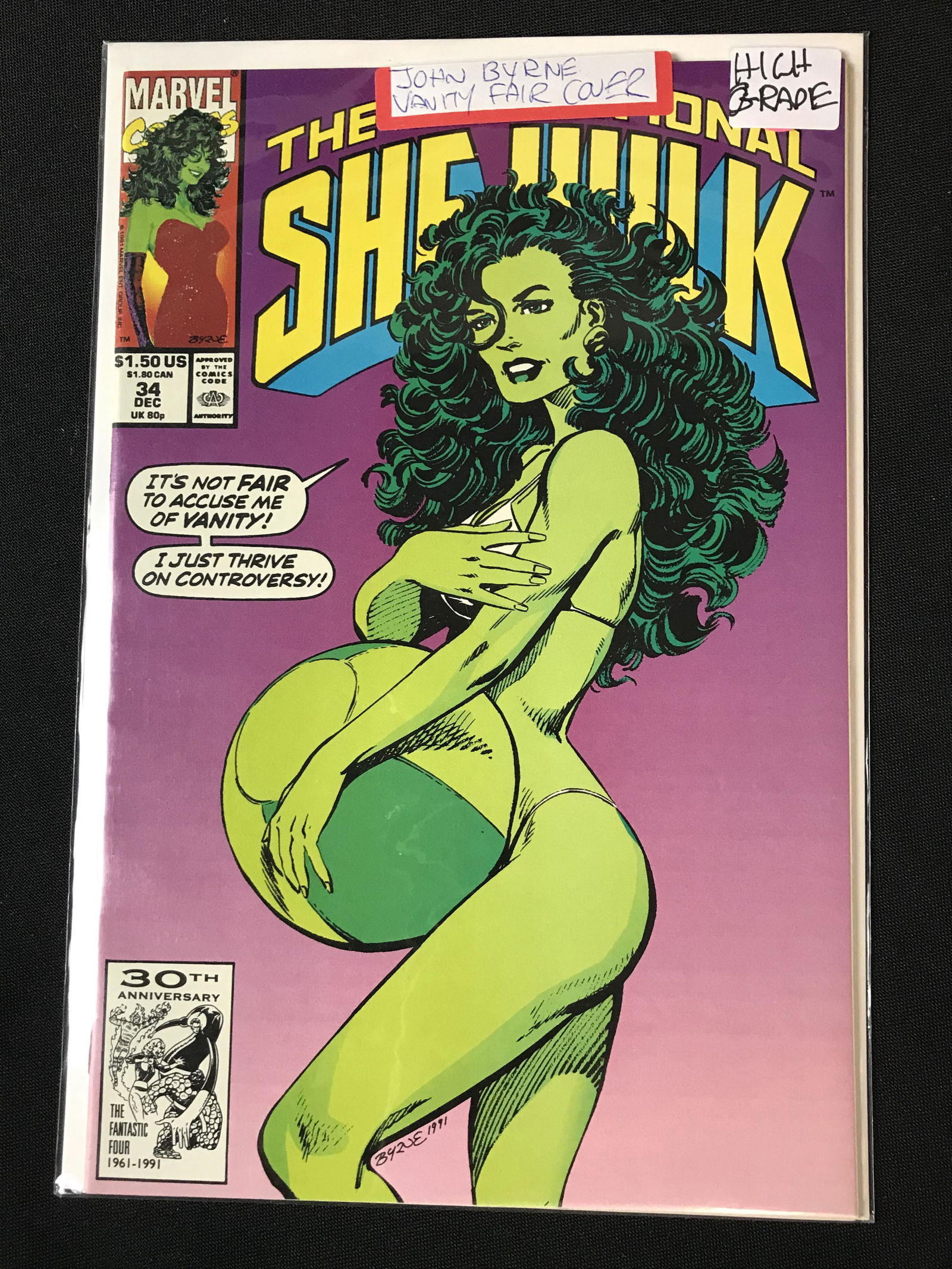 THE SENSATIONAL SHE-HULK NO.34 (MARVEL COMICS) (1 of 1)