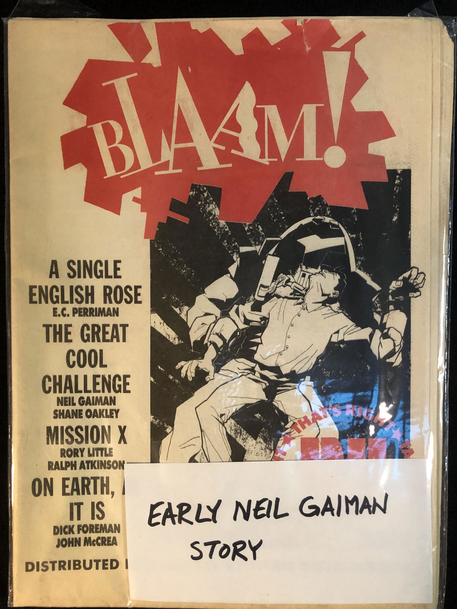 BLAAAM! EARLY NEIL GAIMAN STORY (1 of 1)
