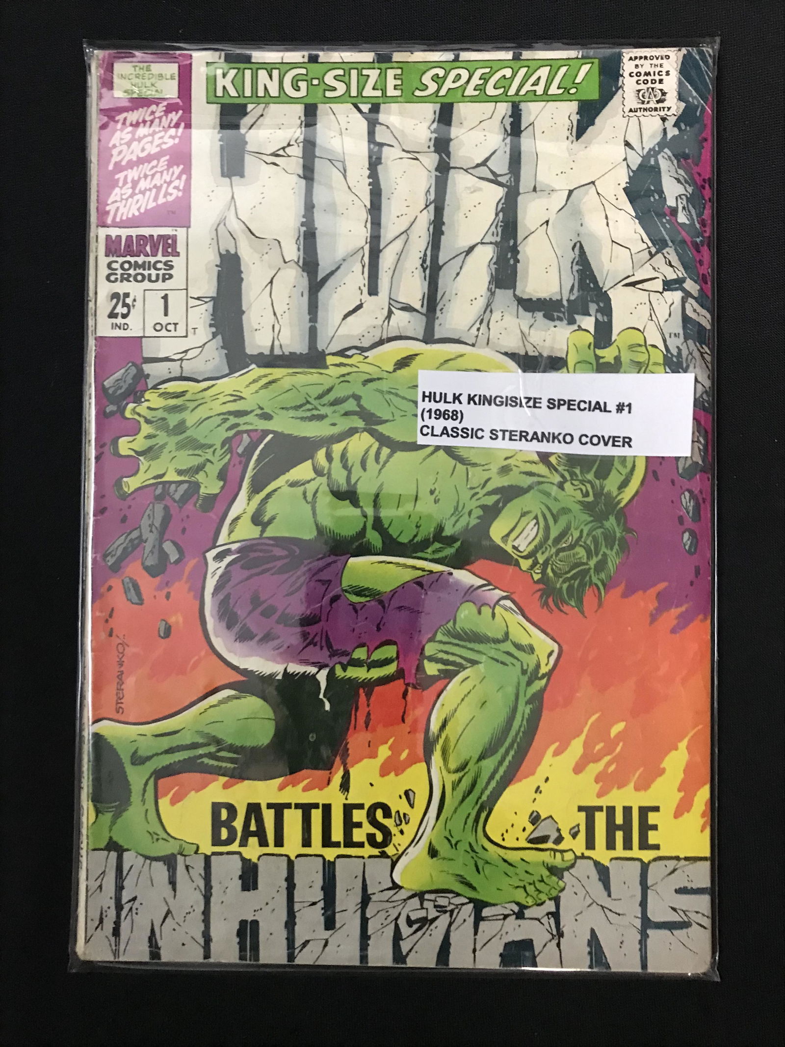 HULK KINGSIZE SPECIAL NO.1 (MARVEL COMICS) (1 of 1)