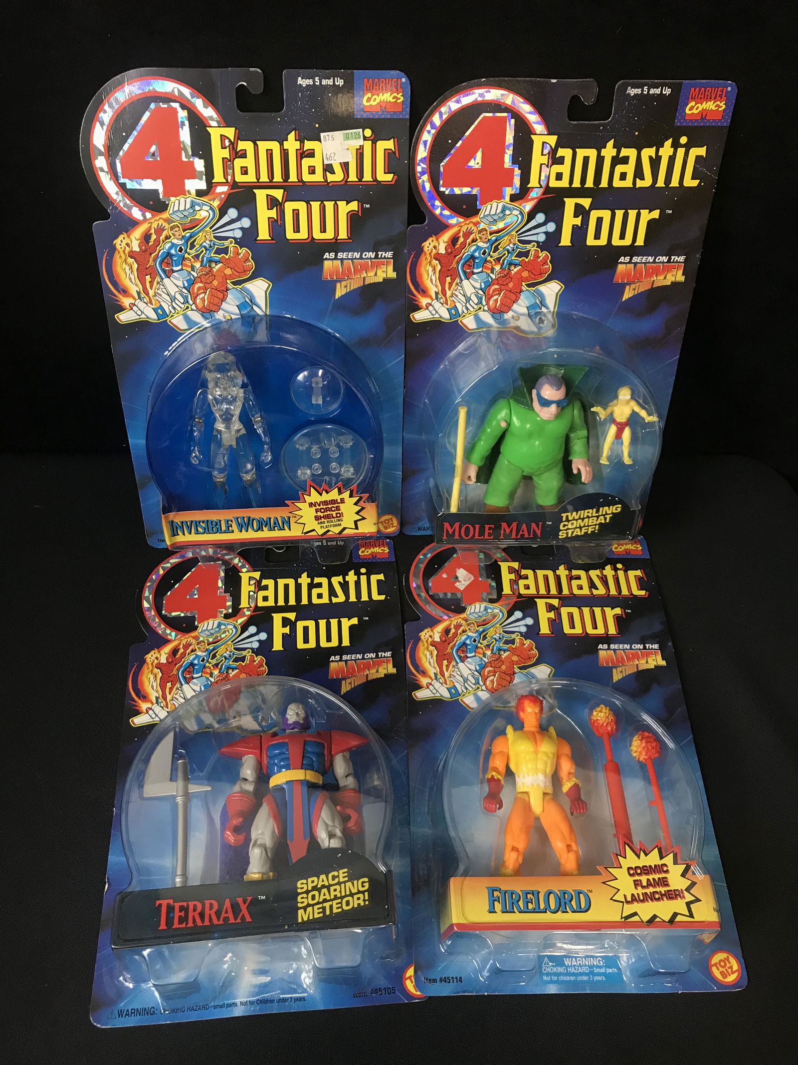ASSORTED FANTASTIC FOUR ACTION FIGURE LOT (1 of 1)