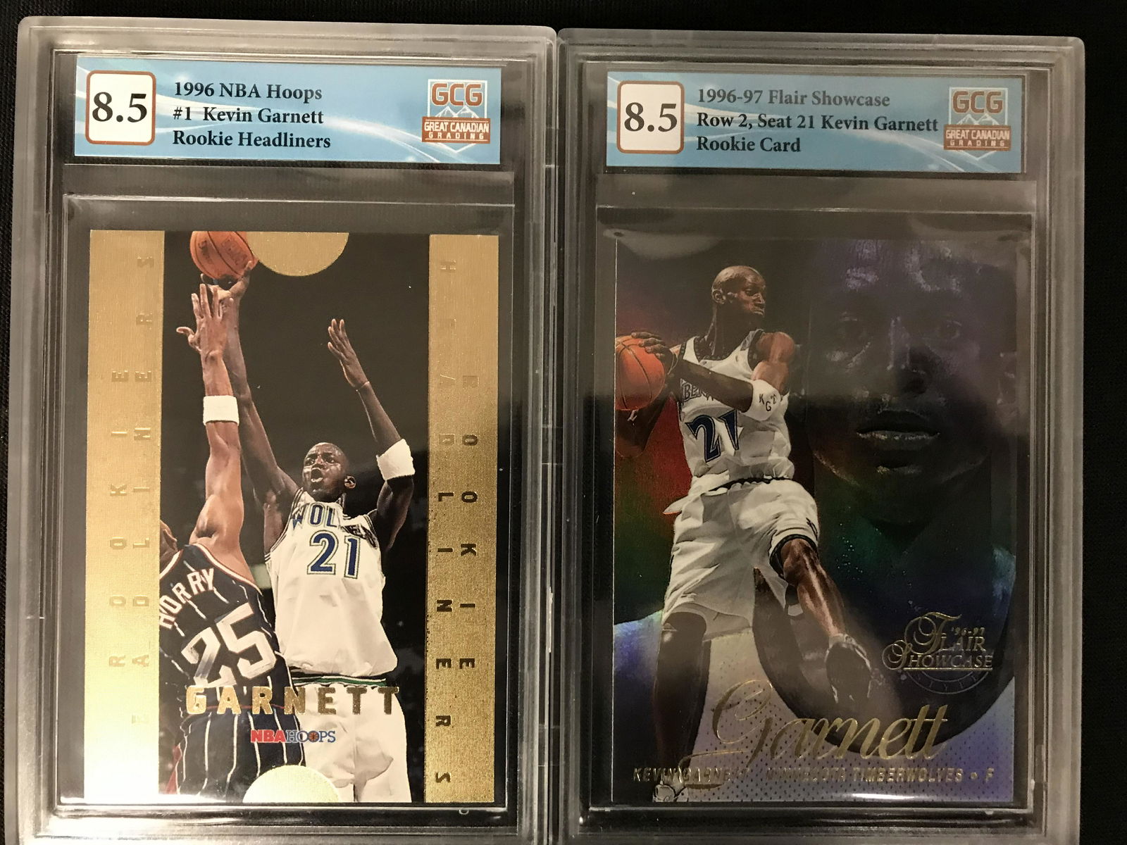 GCG HIGH GRADE KEVIN GARNETT BASKETBALL CARD LOT (1 of 1)