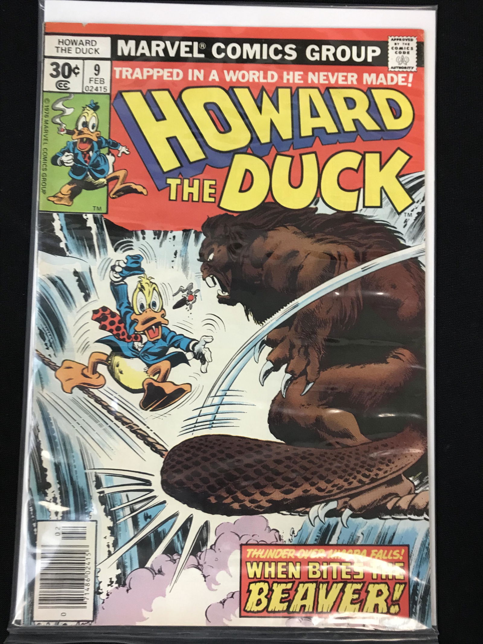 HOWARD THE DUCK NO.9 (MARVEL COMICS) (1 of 1)