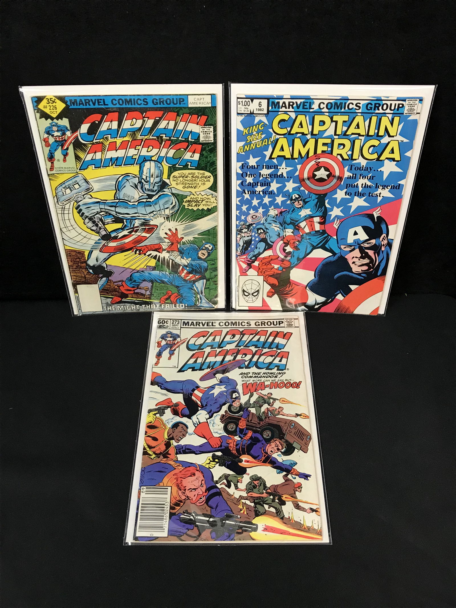 ASSORTED CAPTAIN AMERICA COMIC BOOK LOT (1 of 1)