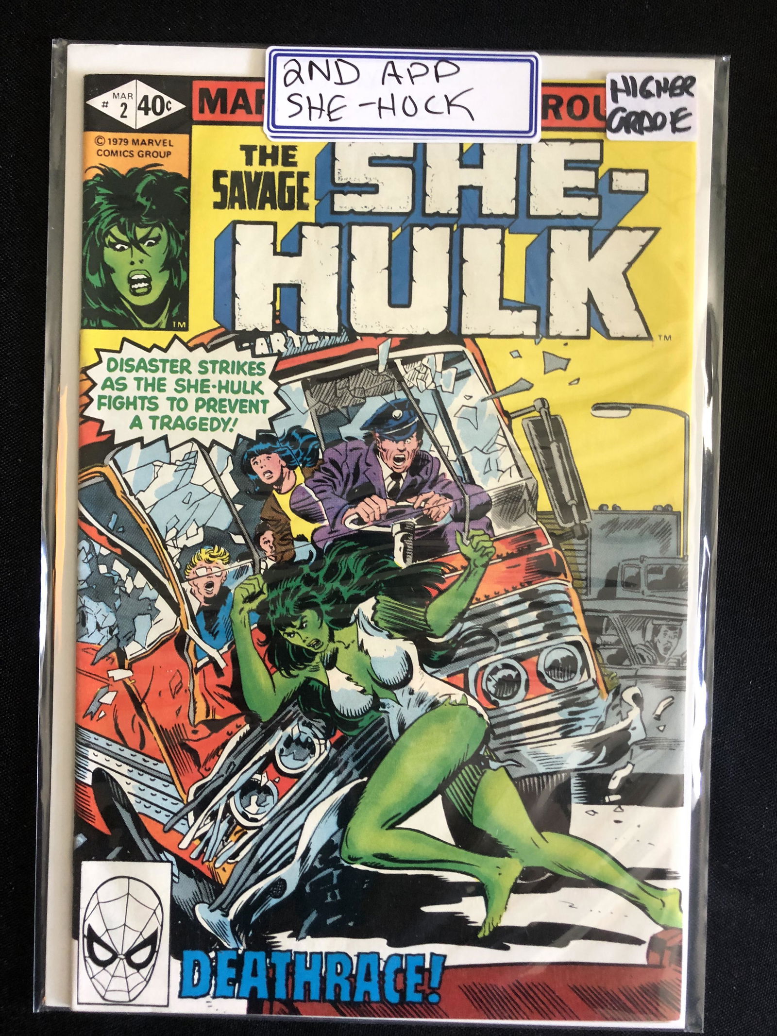 THE SAVAGE SHE-HULK NO.2 (MARVEL COMICS) (1 of 1)