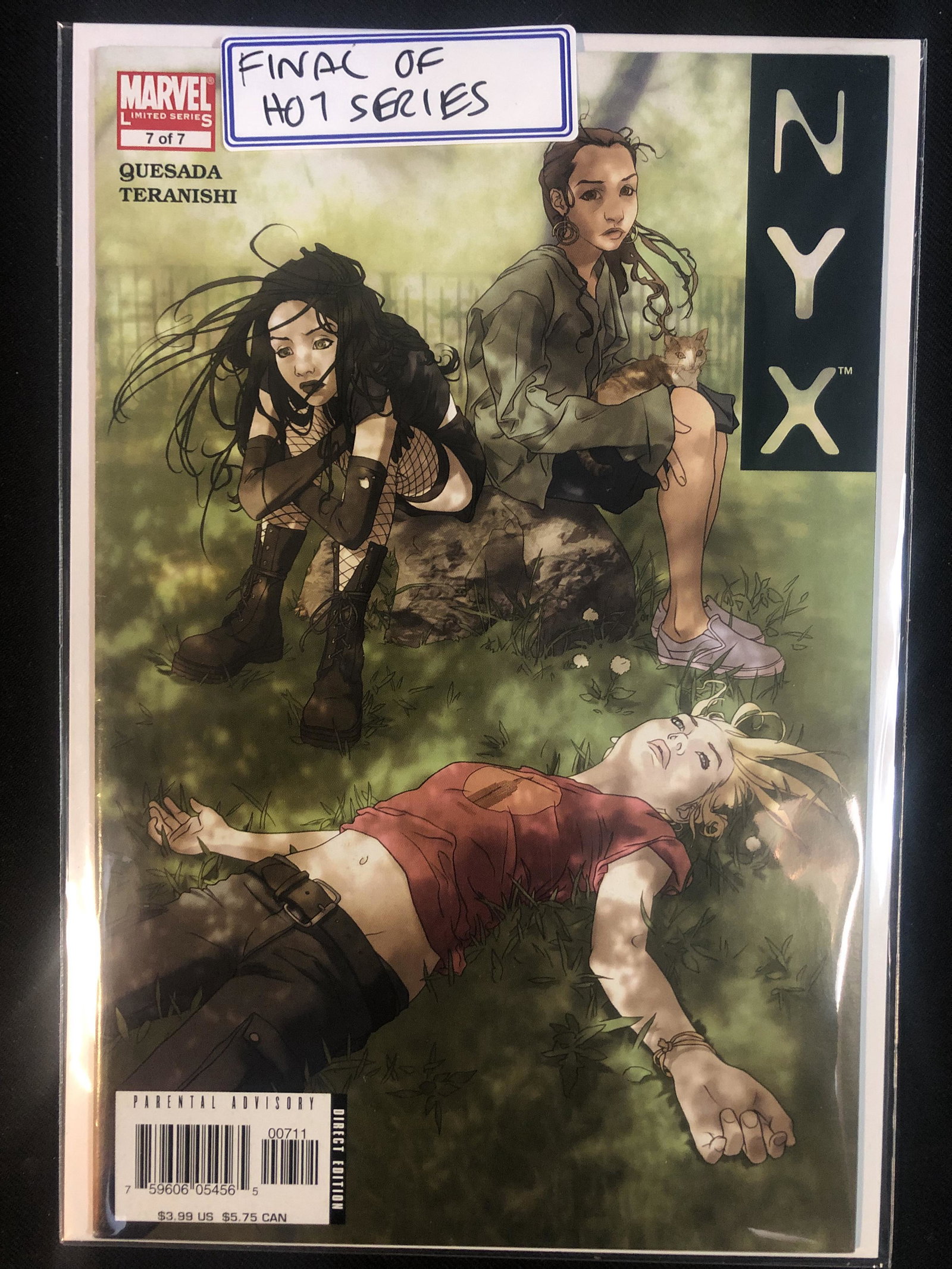 NYX NO.7 (MARVEL COMICS) (1 of 1)
