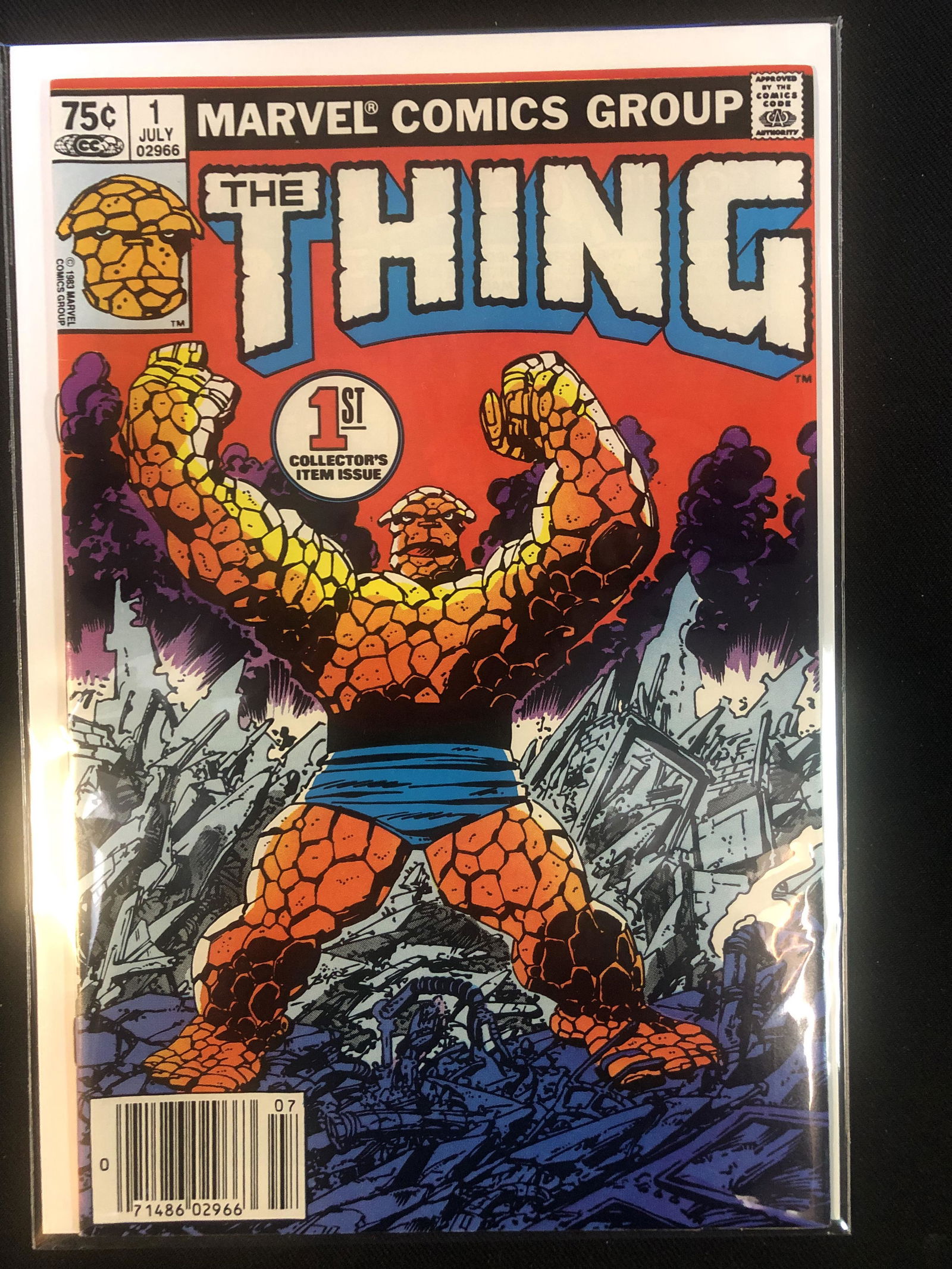 THE THING NO.1 (MARVEL COMICS) (1 of 1)