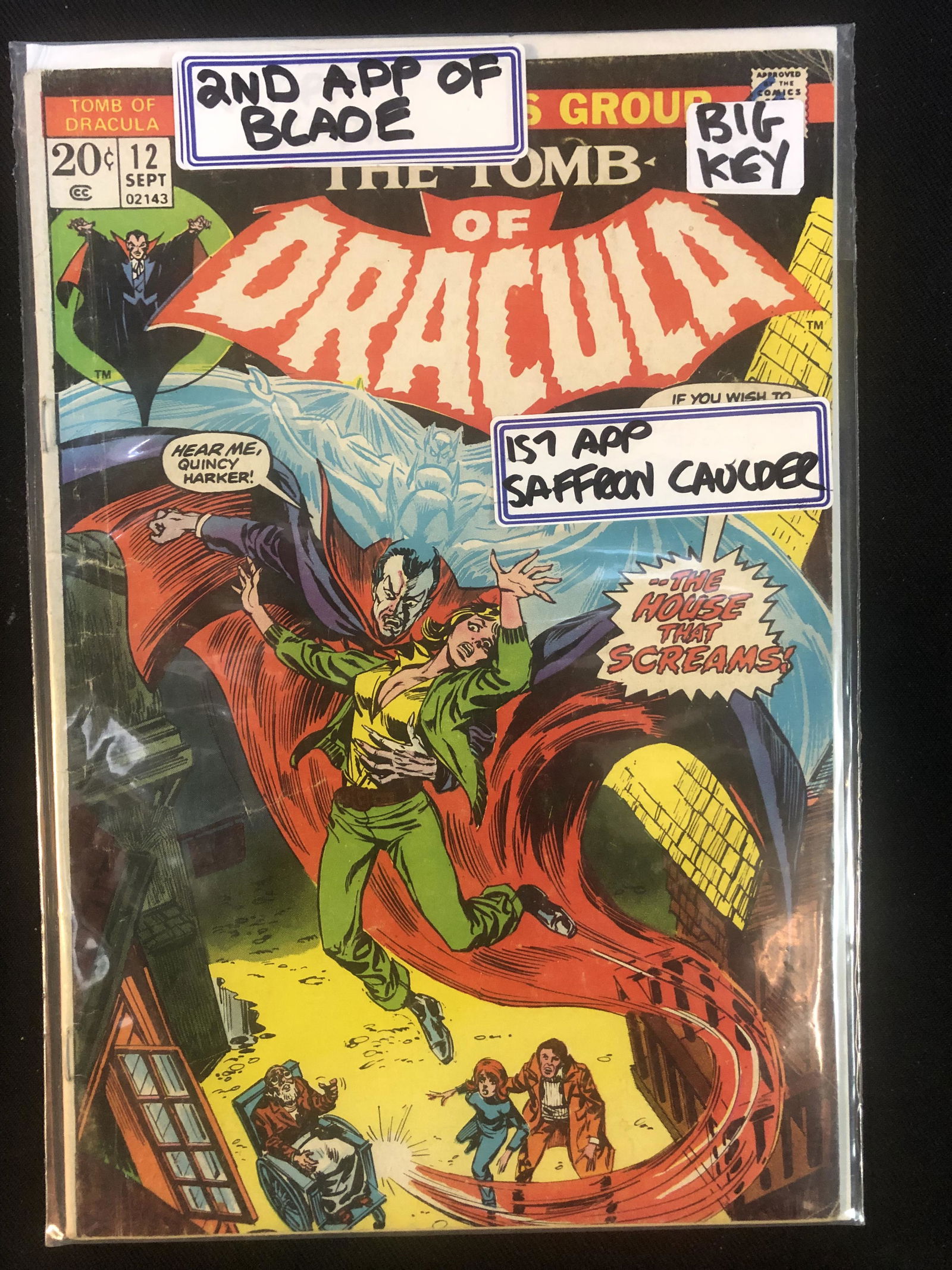 THE TOMB OF DRACULA NO.12 (MARVEL COMICS) (1 of 1)