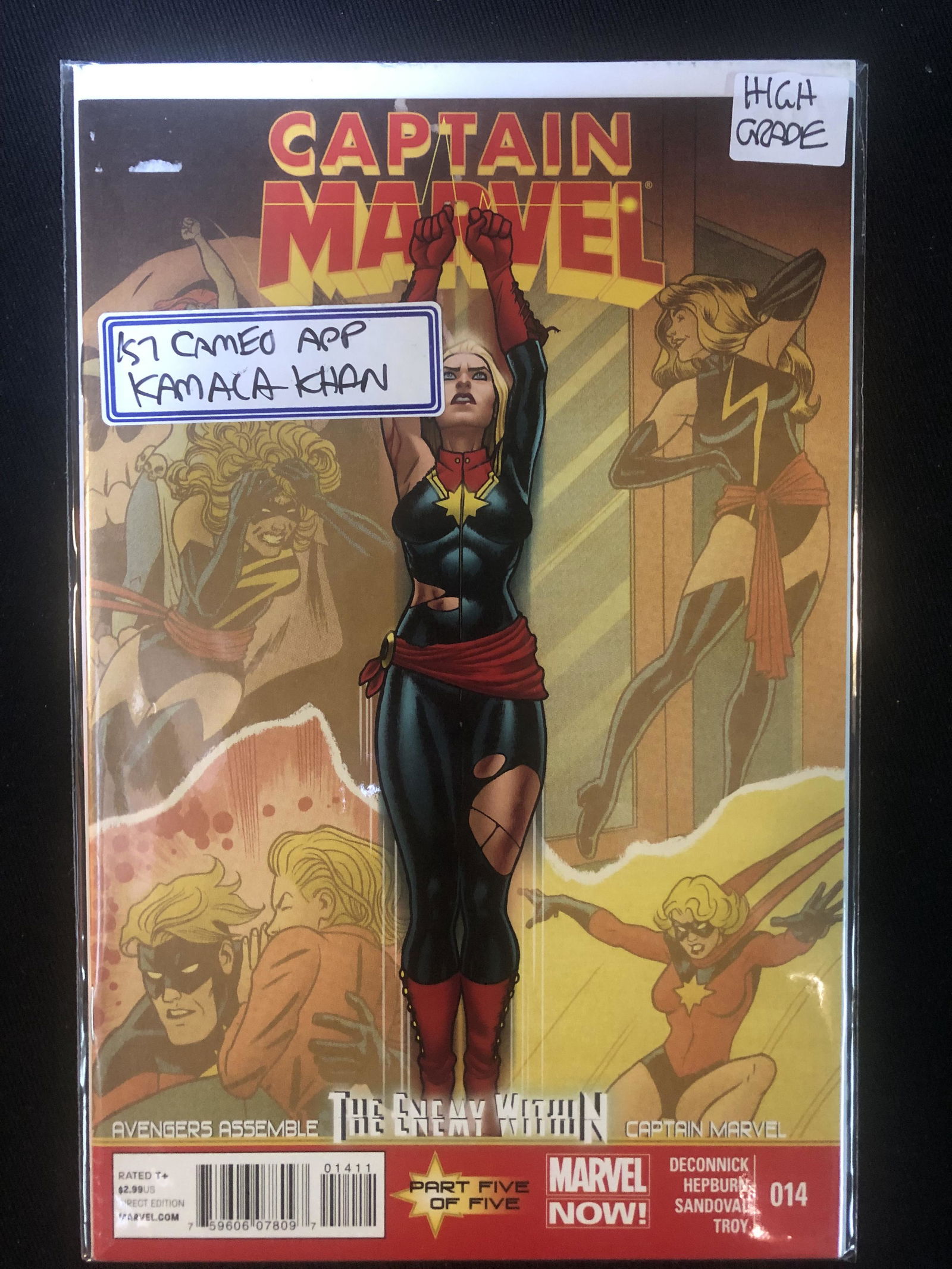 CAPTAIN MARVEL NO.14 (MARVEL COMICS) (1 of 1)