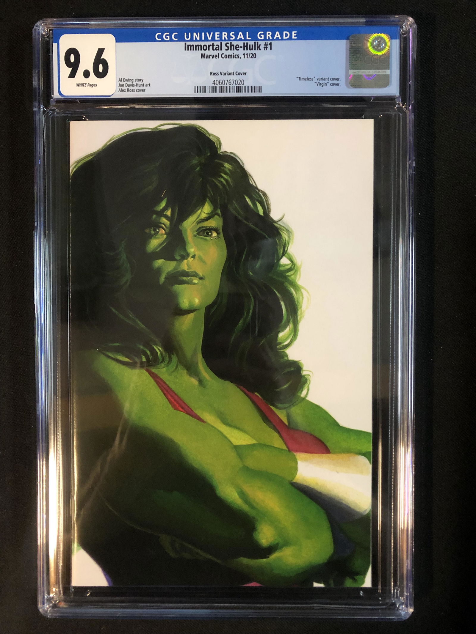 IMMORTAL SHE-HULK NO.1 CGC 9.6 (MARVEL COMICS, 2020) (1 of 1)