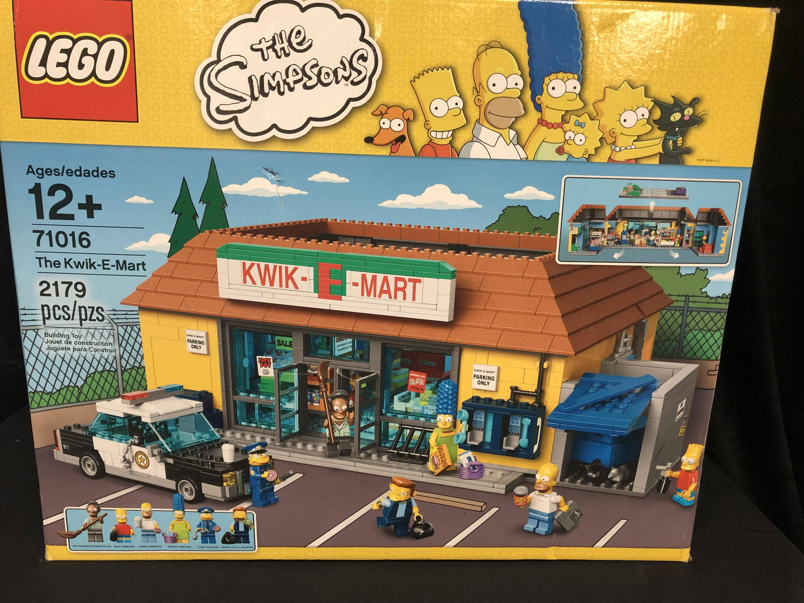 LEGO THE SIMPSONS "THE KWIK-E-MART" BUILDING TOY 71016 (1 of 1)