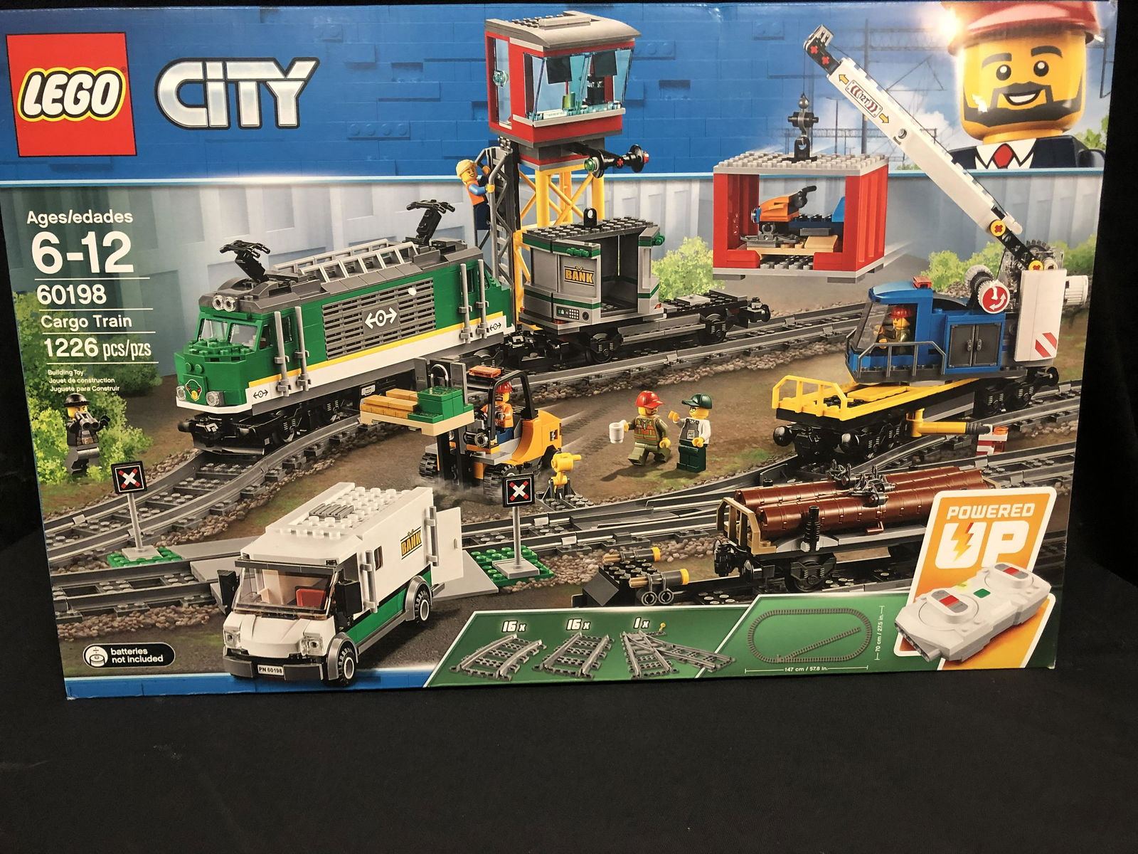 LEGO CITY "CARGO TRAIN" BUILDING TOY 60198 (1 of 1)