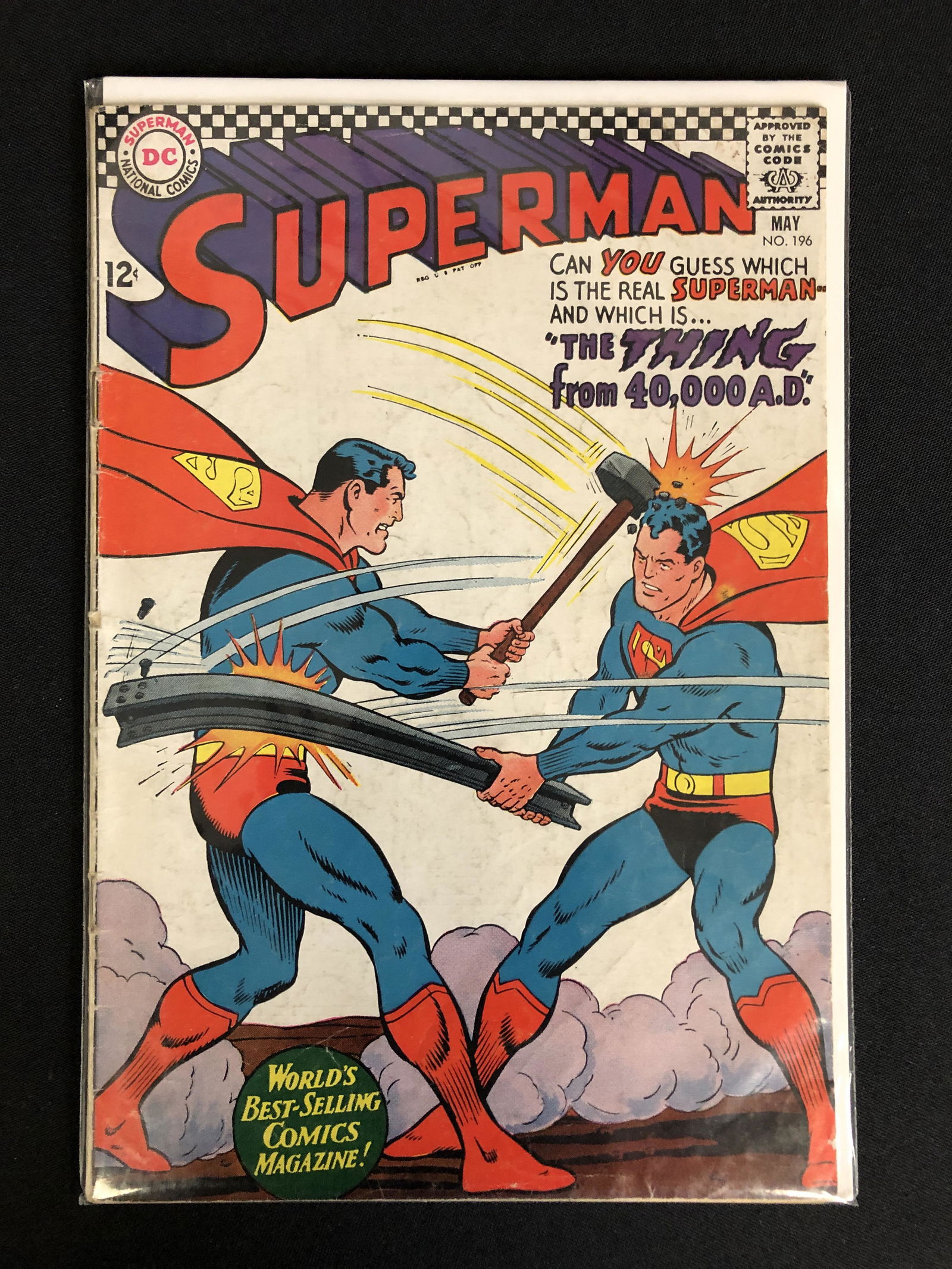 SUPERMAN NO.196 (DC COMICS) (1 of 1)