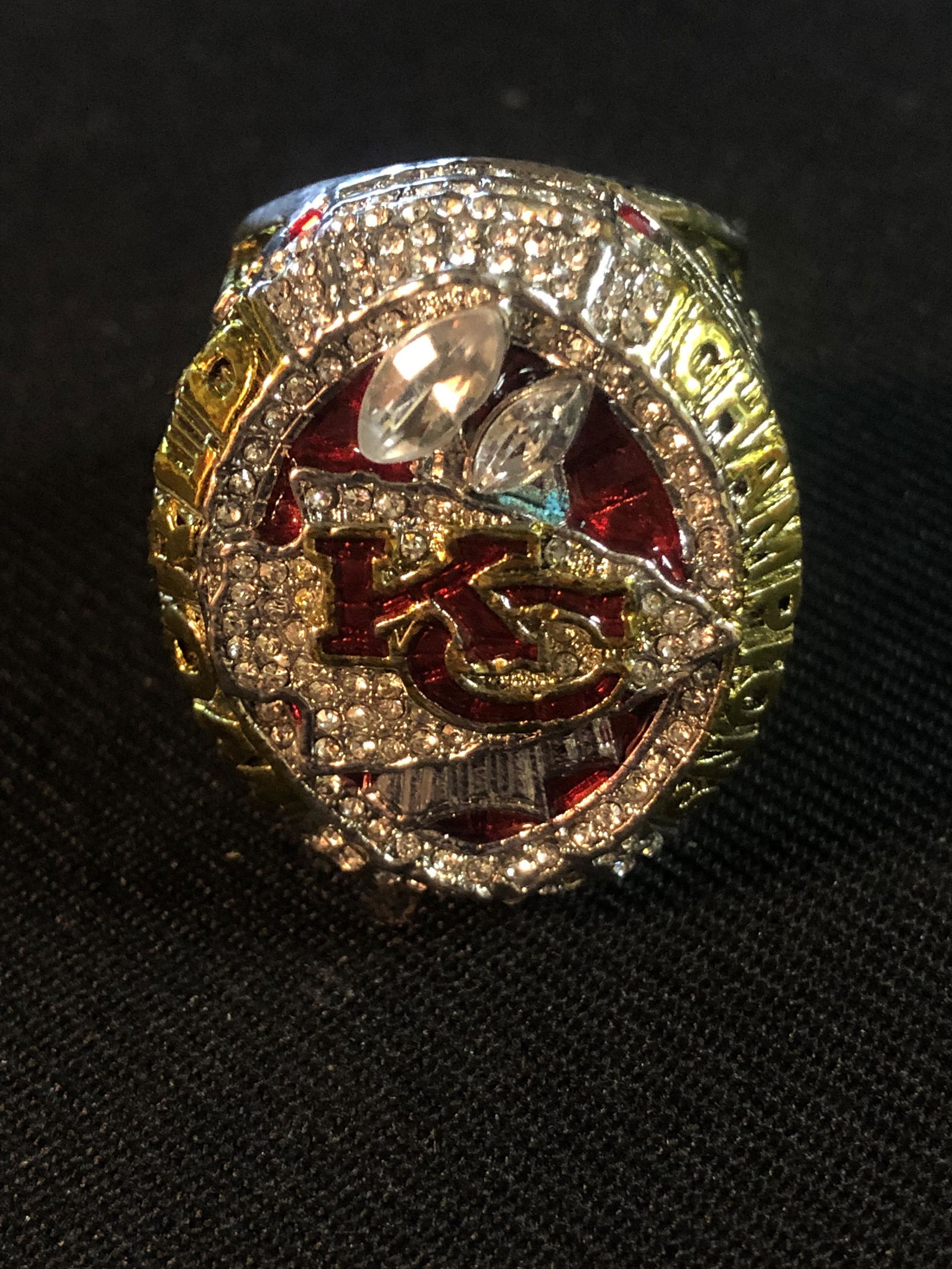 Chiefs super clearance bowl ring replica