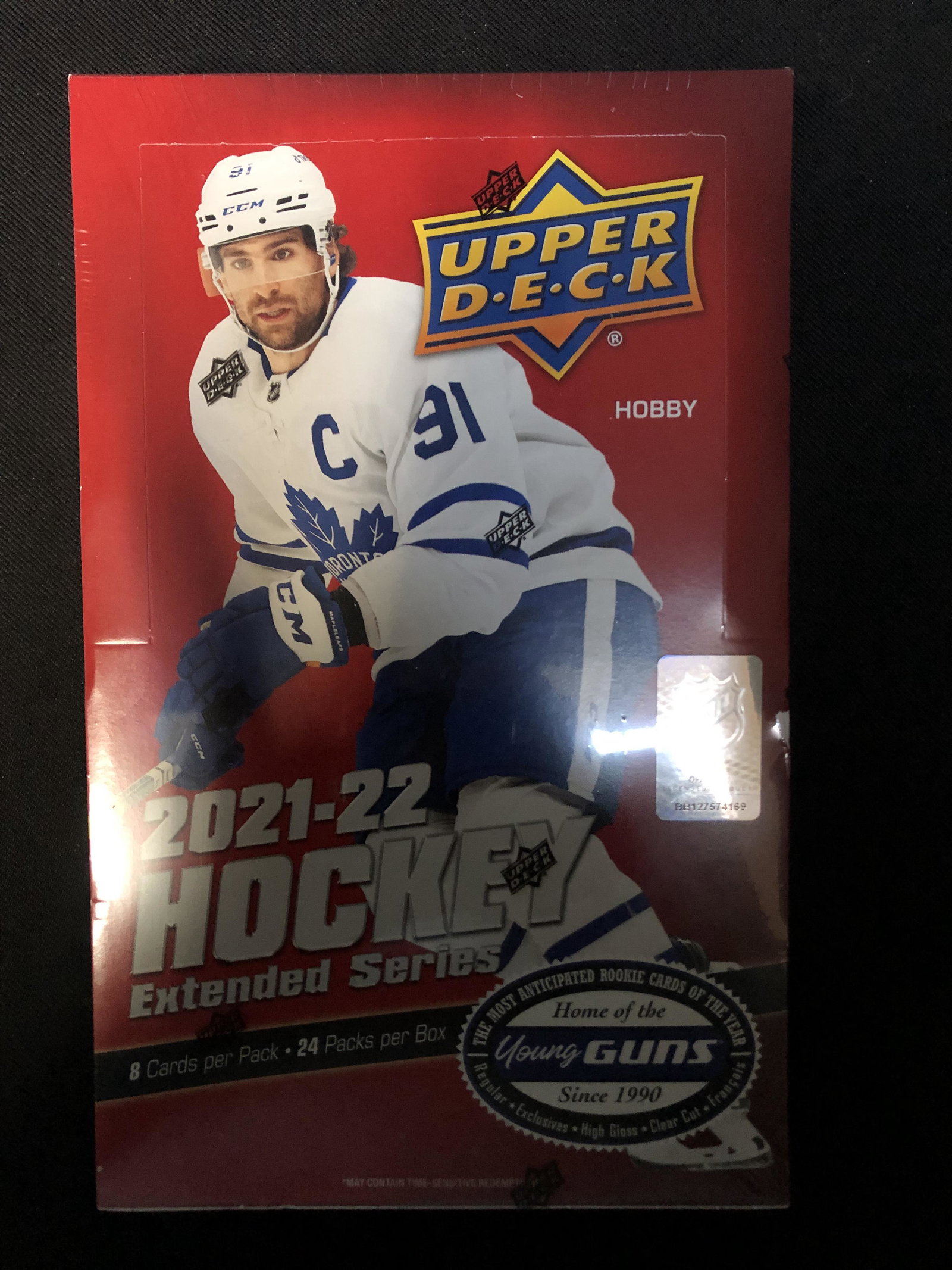 SEALED 2021-22 UPPER DECK EXTENDED HOBBY BOX (1 of 1)
