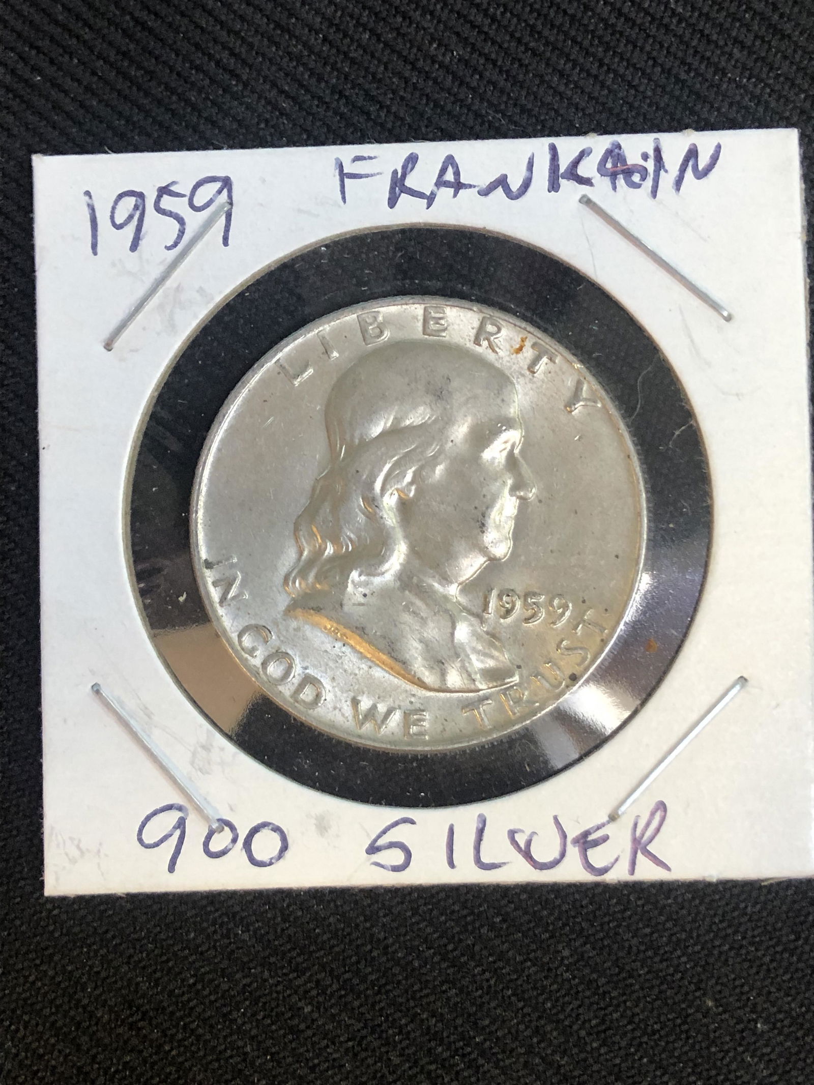 1959 USA FRANKLIN QUARTER .900 SILVER (1 of 1)