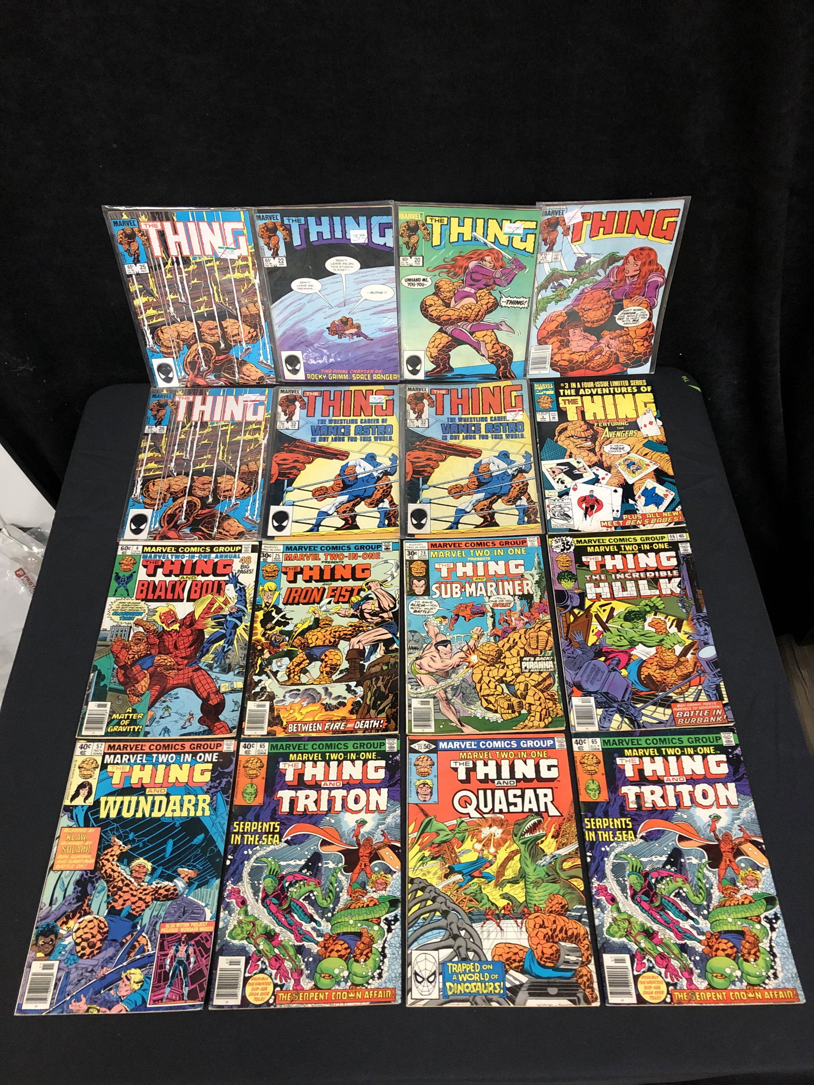 THE THING/ MARVEL TWO-IN-ONE COMIC BOOK LOT (MARVEL COMICS) (1 of 1)