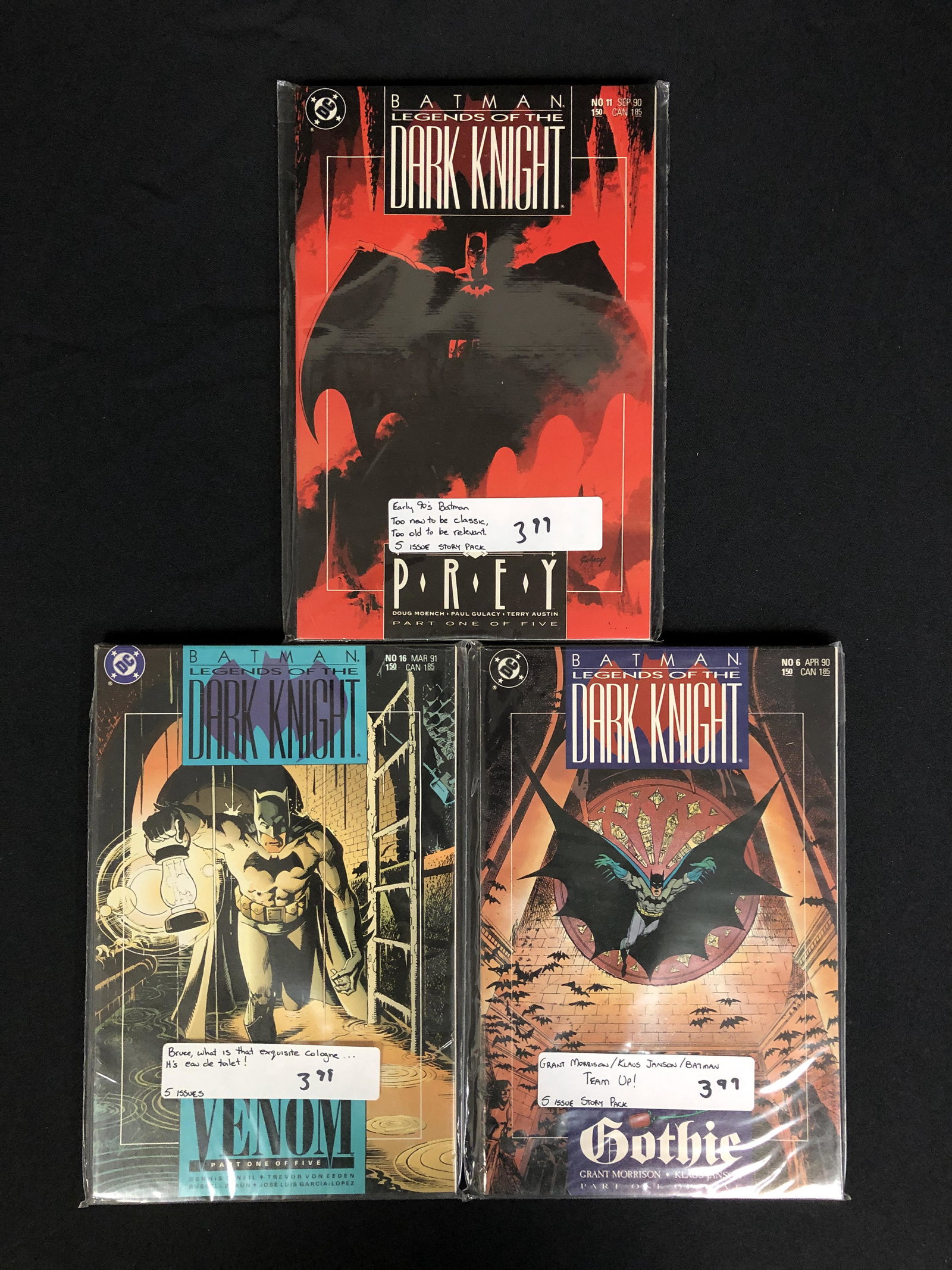 BATMAN LEGENDS OF THE DARK KNIGHT COMIC BOOK LOT (DC COMICS) (1 of 1)